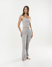 Cotton Comfort Singlet - Grey Marle