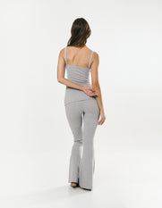 Cotton Comfort Singlet - Grey Marle