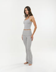 Cotton Comfort Singlet - Grey Marle