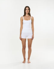 Cotton Comfort Singlet - White