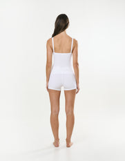 Cotton Comfort Singlet - White