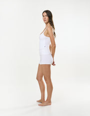 Cotton Comfort Singlet - White