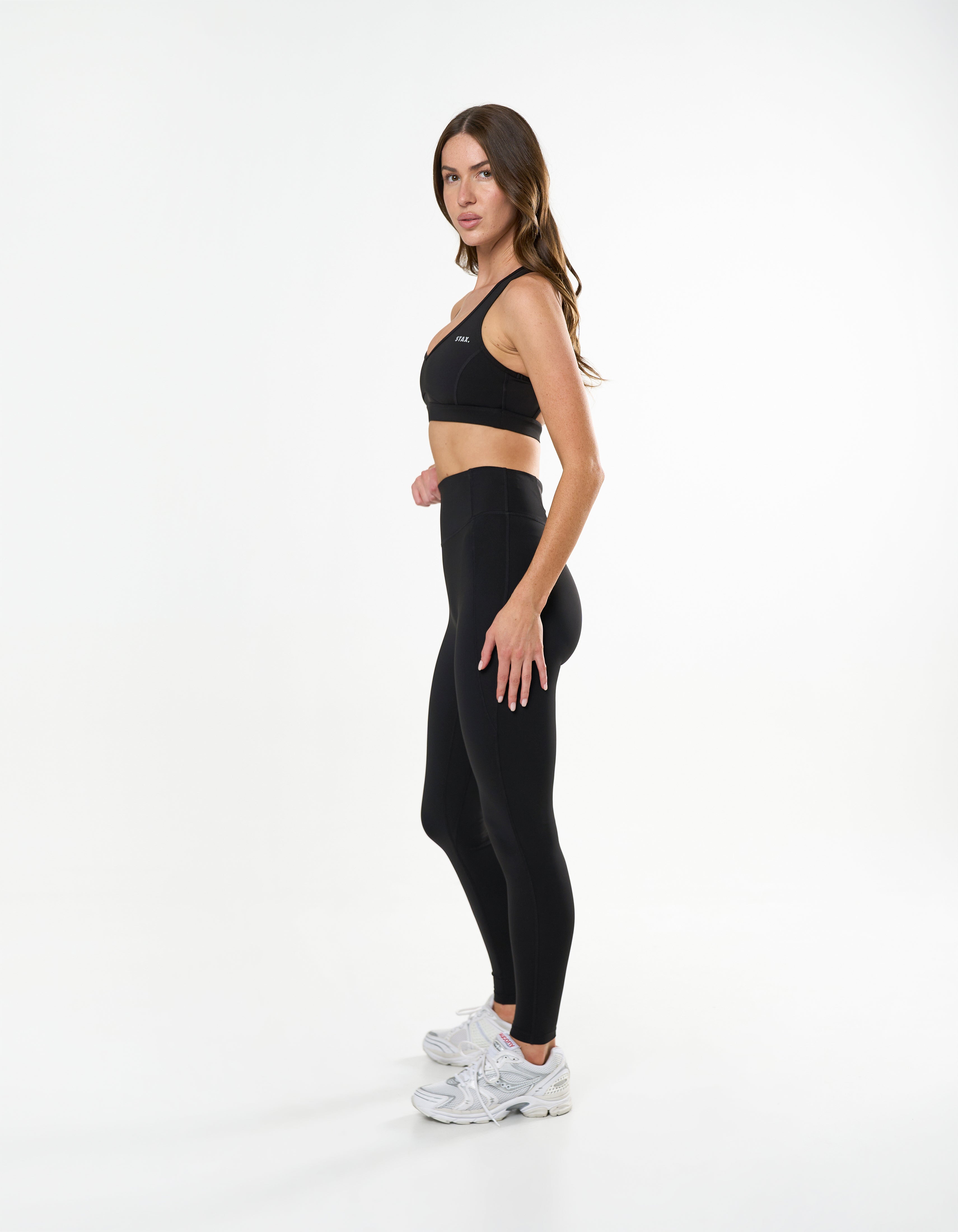 Pocket Full Length Tights Astryx - Carbon