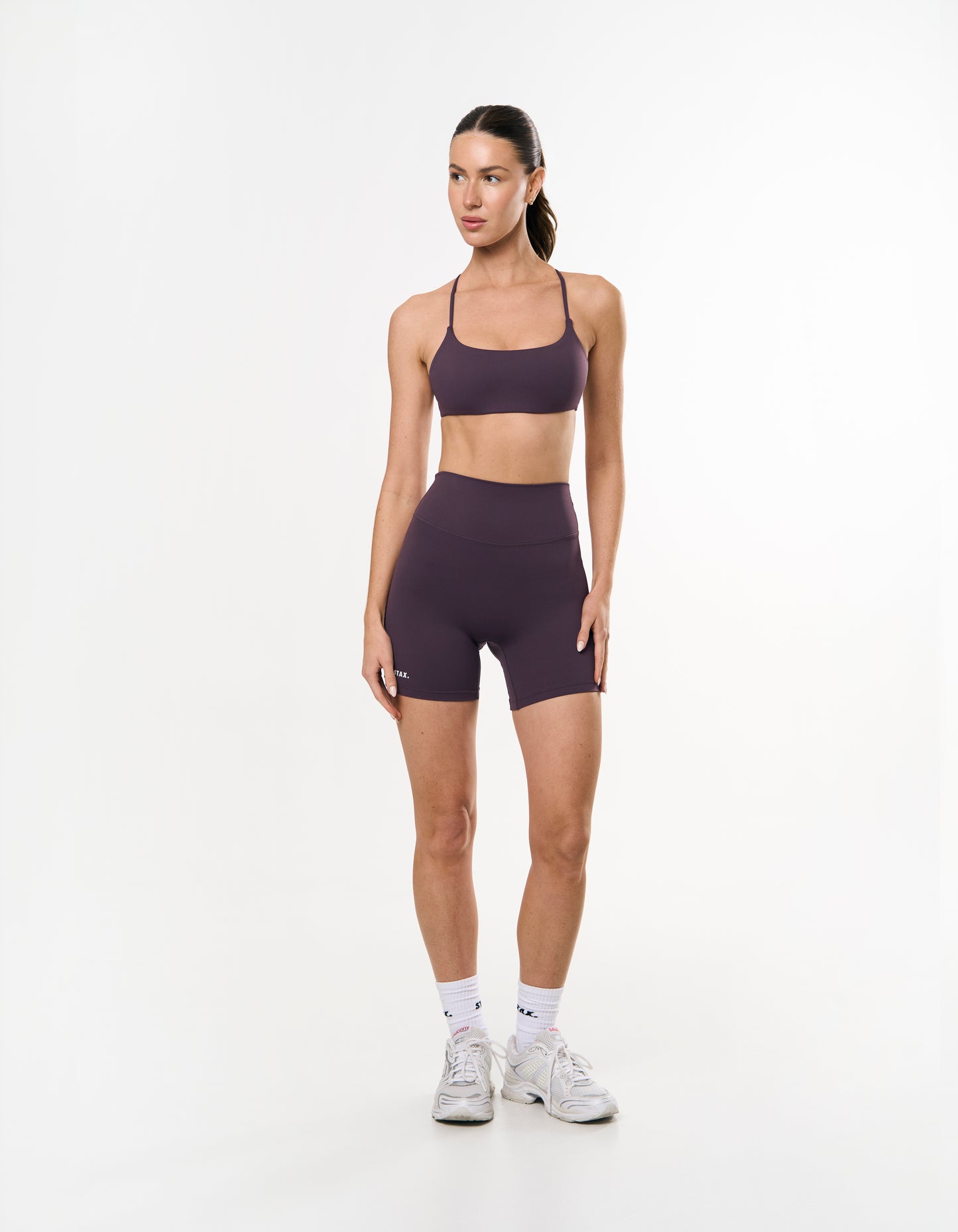 Crossback Crop Airlyte - Plum