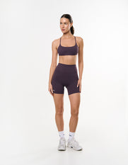 Crossback Crop Airlyte - Plum