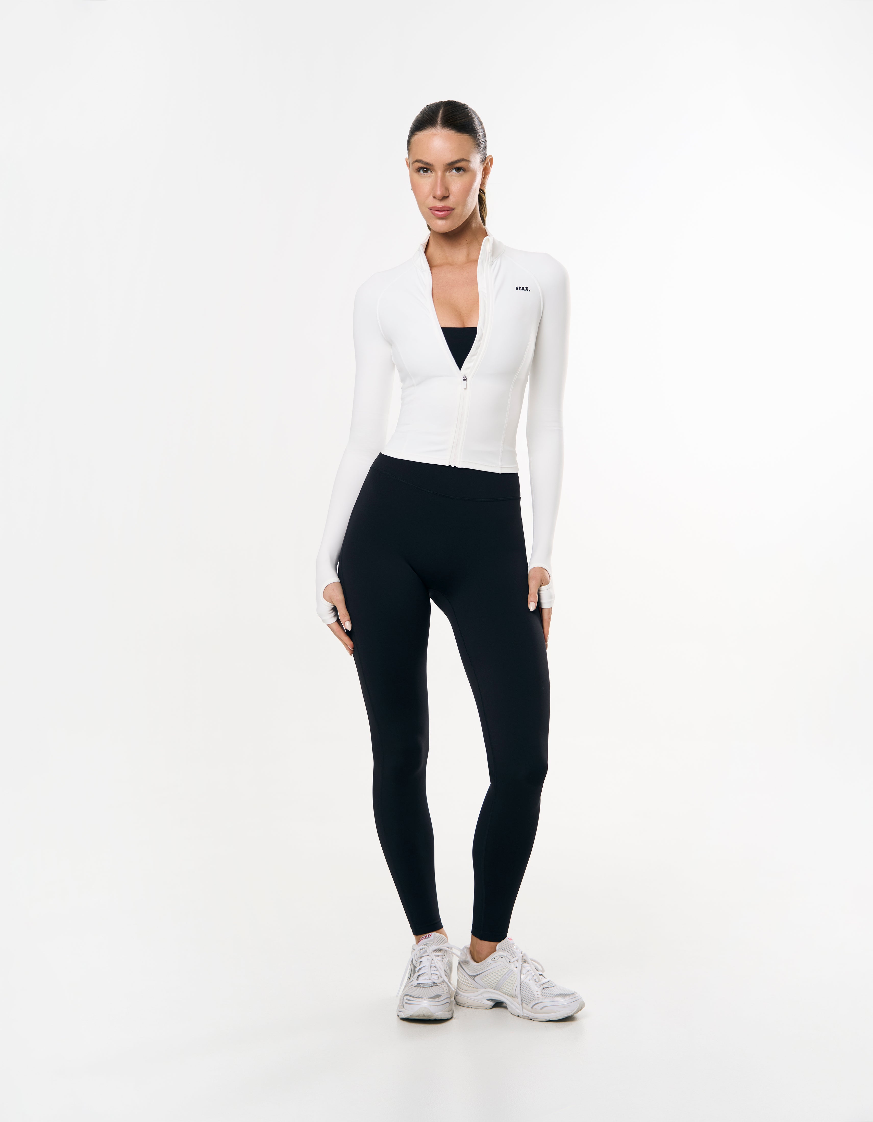Active Zip Jacket Airlyte - White