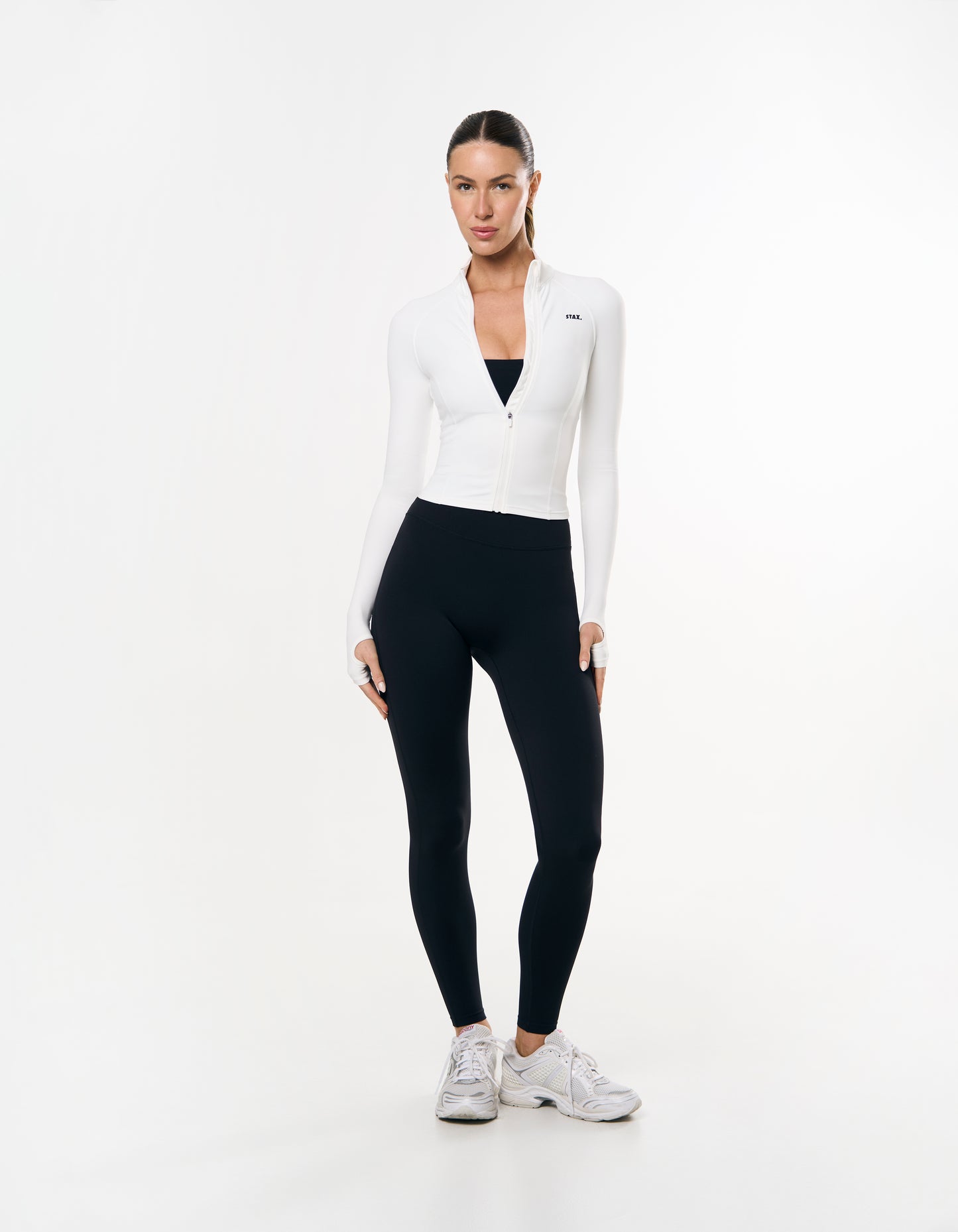 Active Zip Jacket Airlyte - White