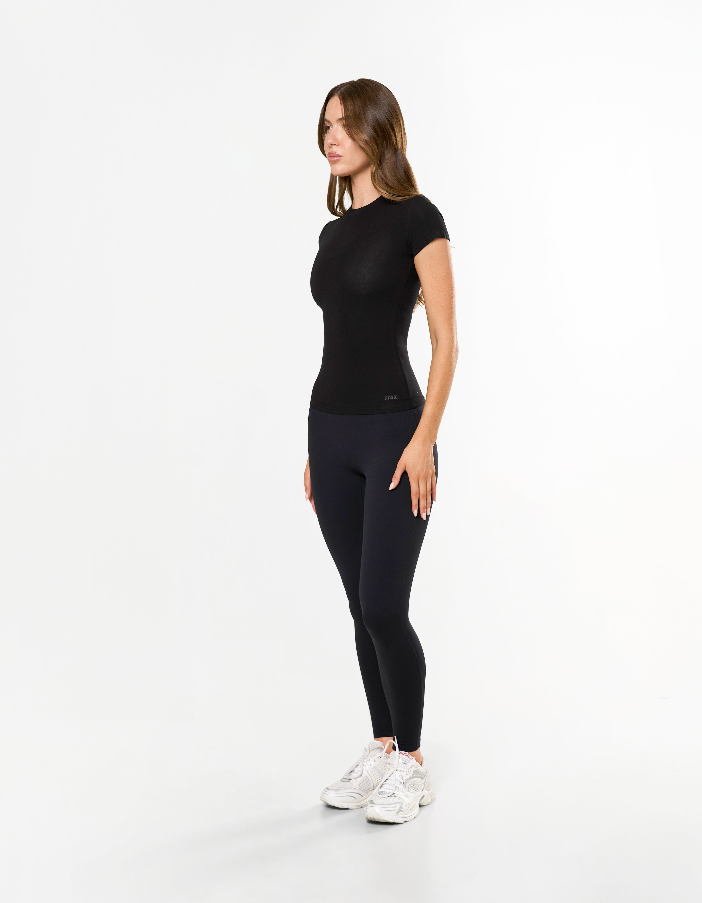 AW Womens Tee - Black