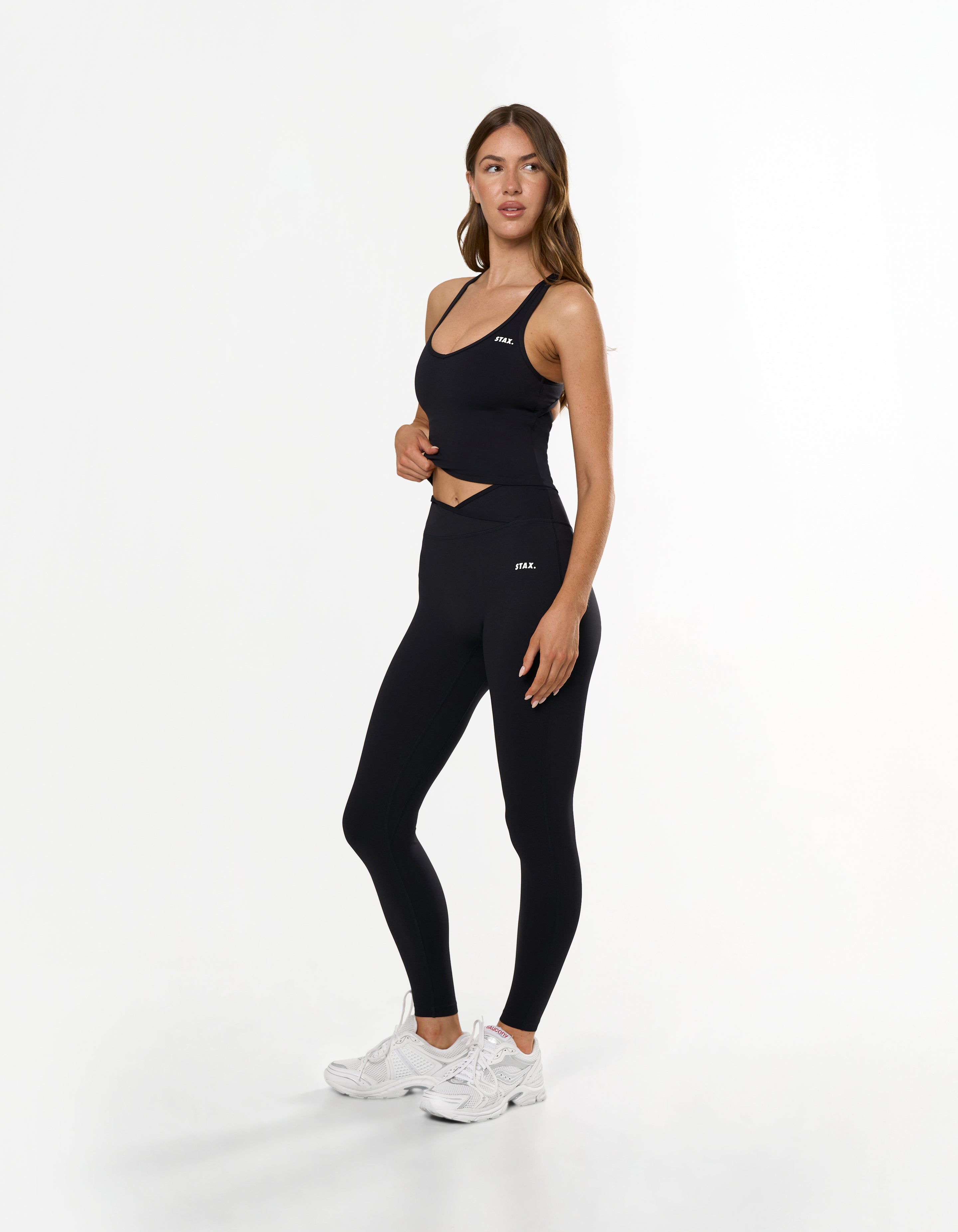 Crossover Full Length Tights Airlyte - Black