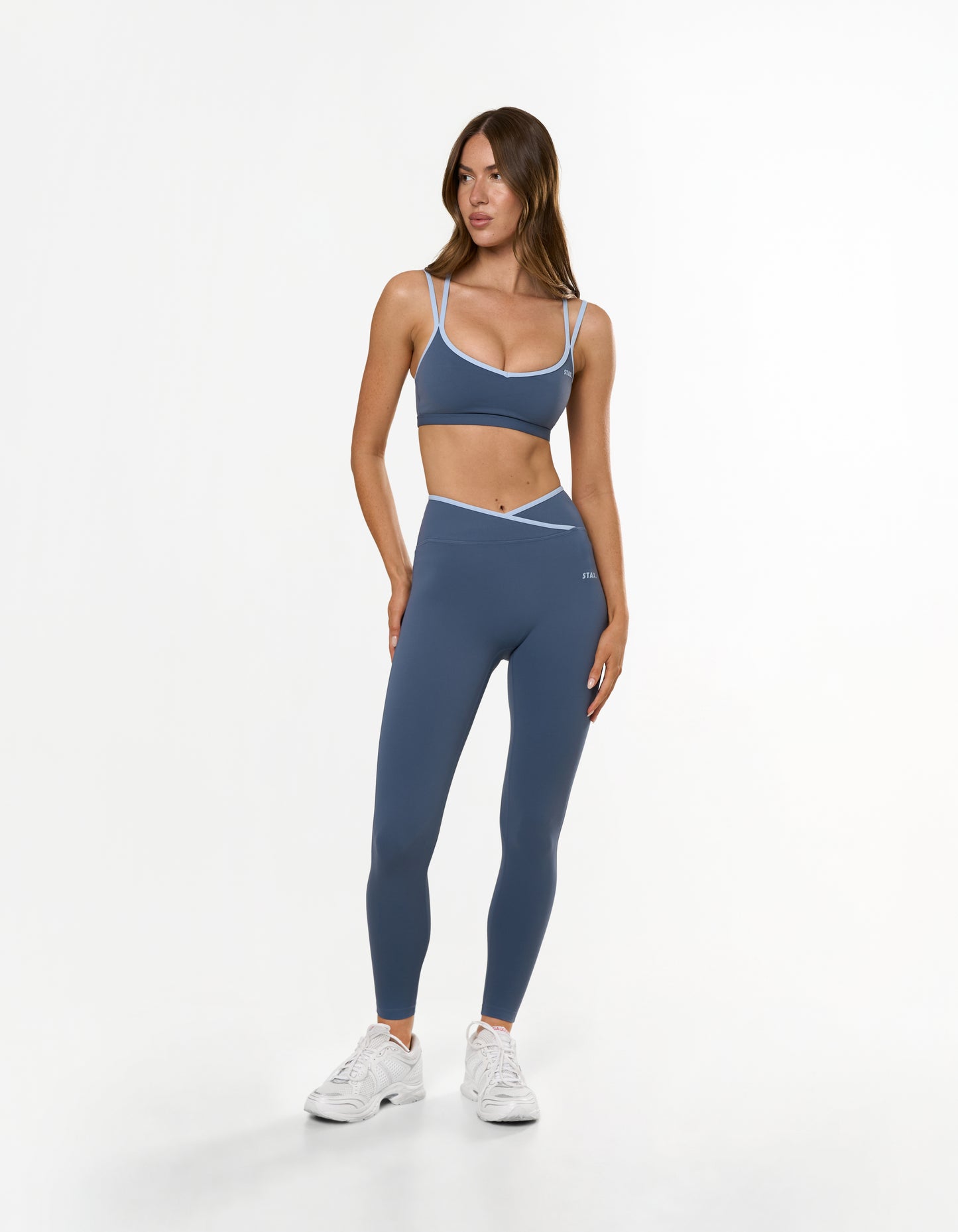Crossover Full Length Tights Airlyte - Sky