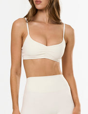 Ruched Crop Airlyte - Lily