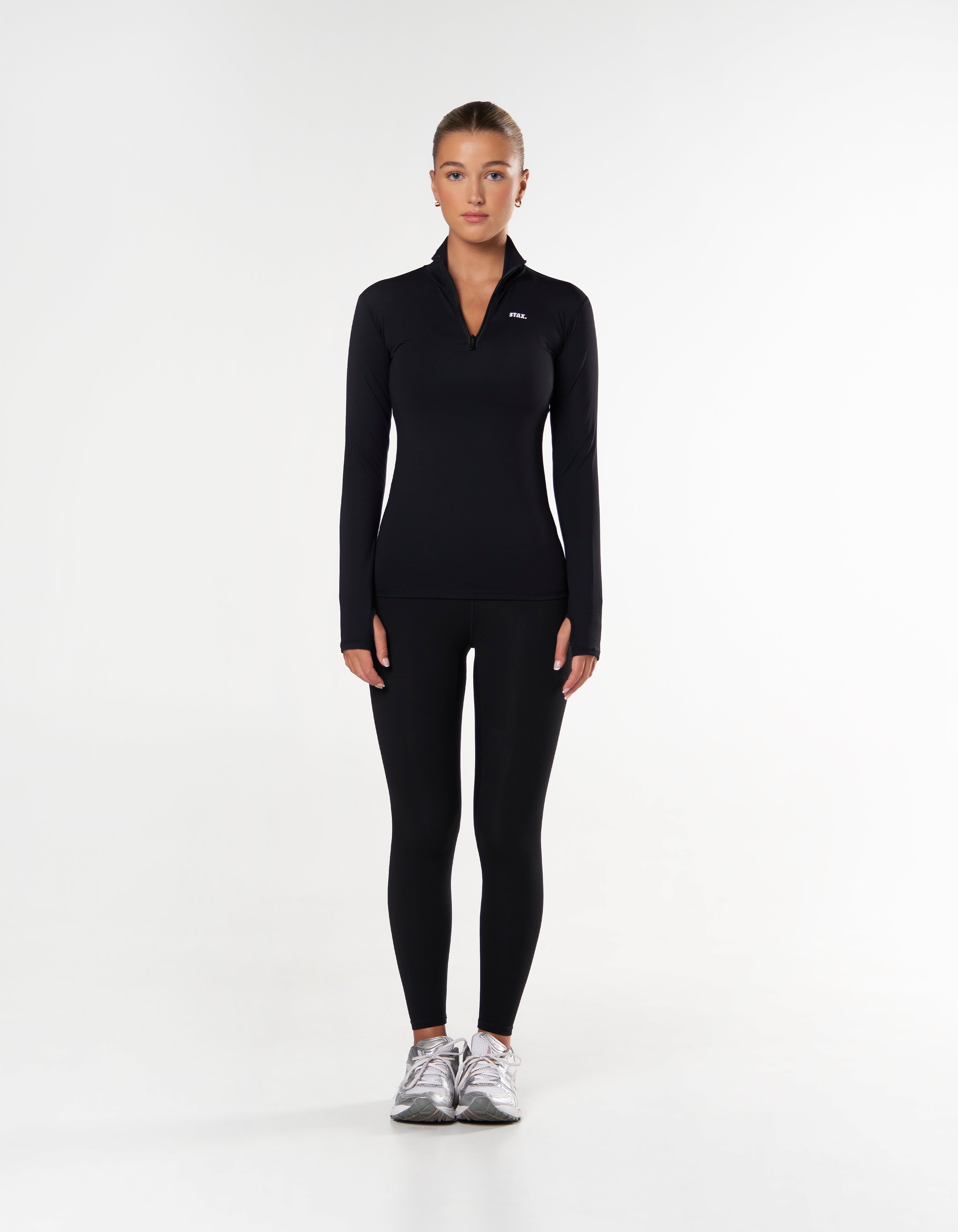 Long Sleeve Body Top NANDEX™ - Black