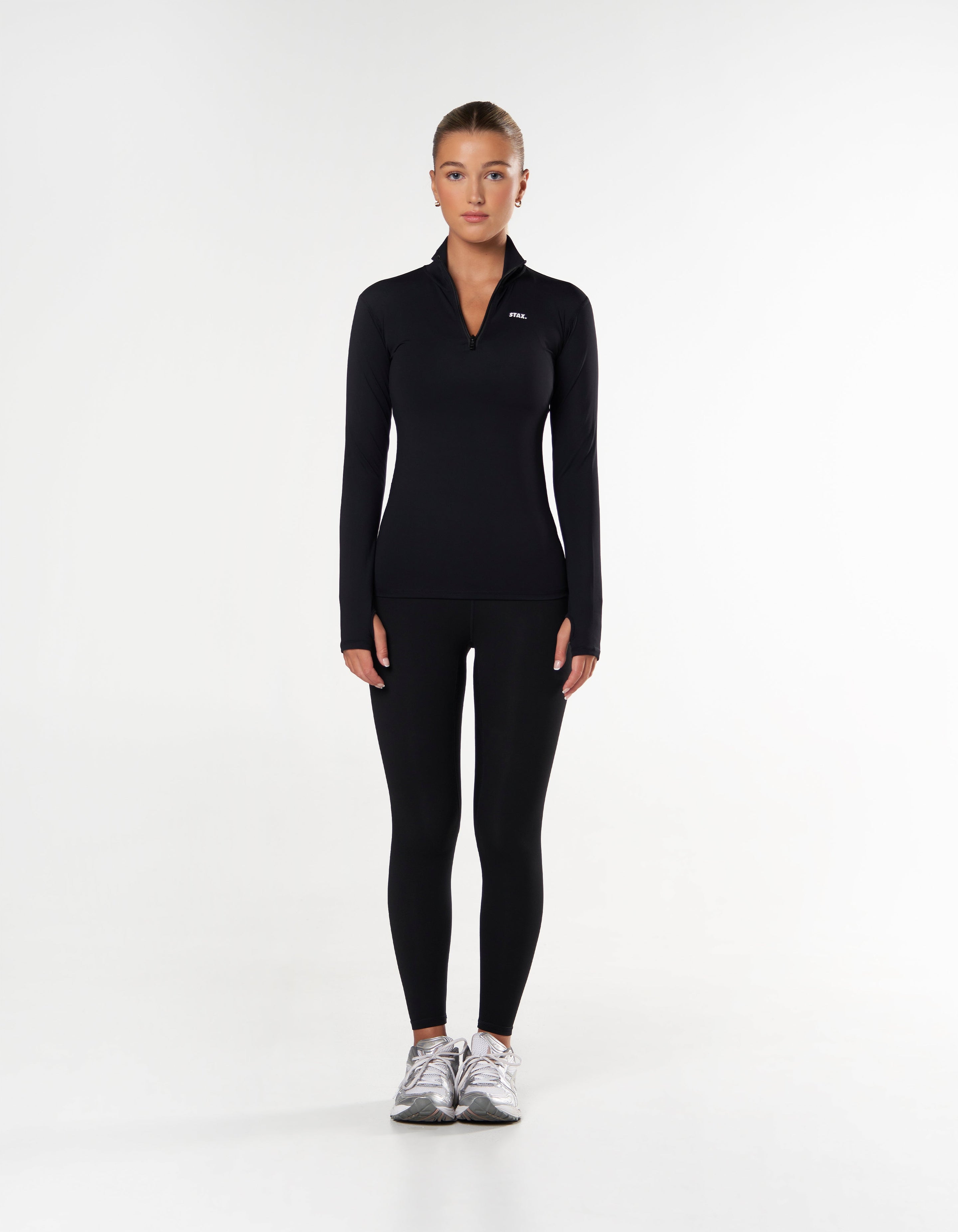 Long Sleeve Body Top NANDEX™ - Black
