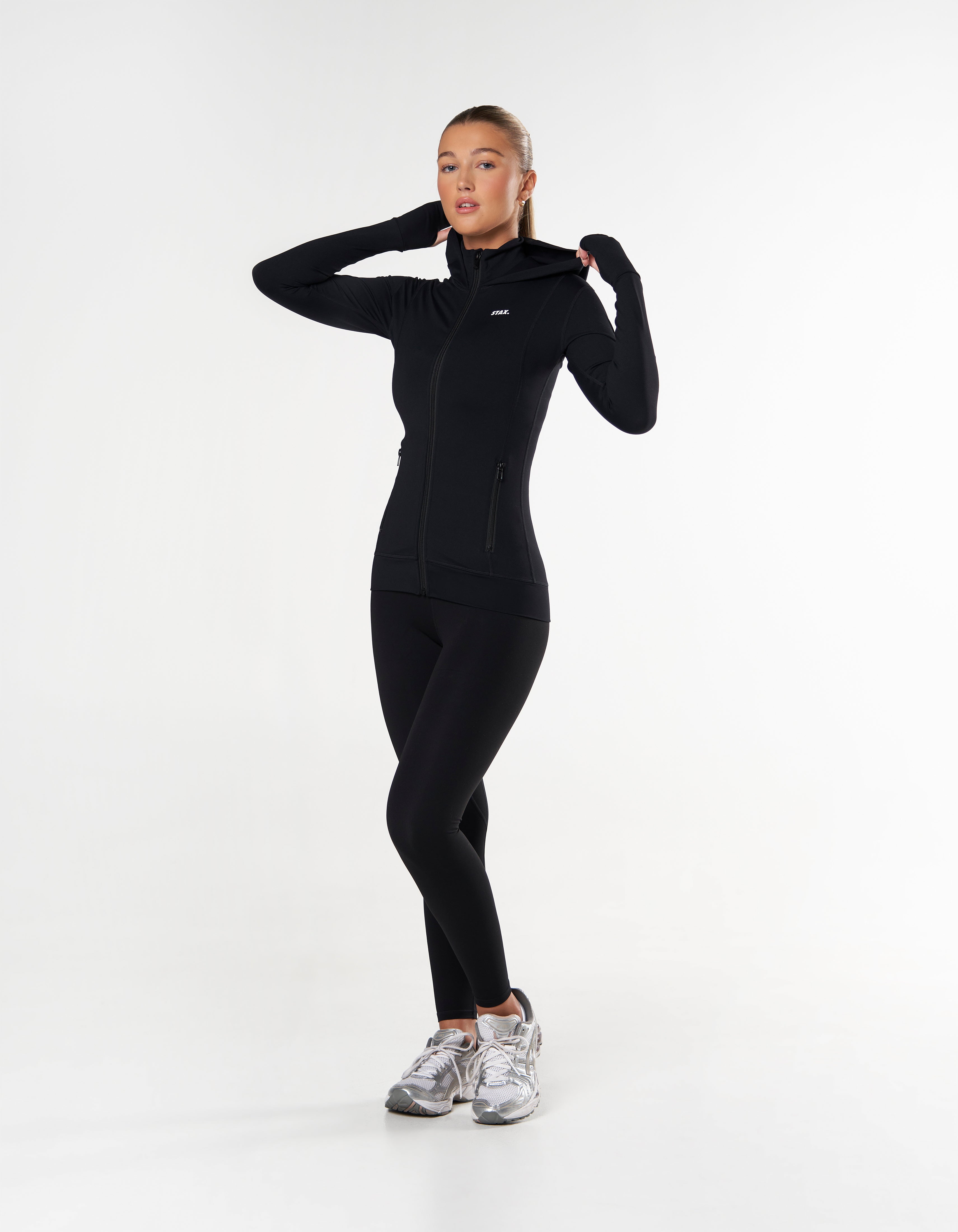 Zip Jacket Hoodie NANDEX™ - Black