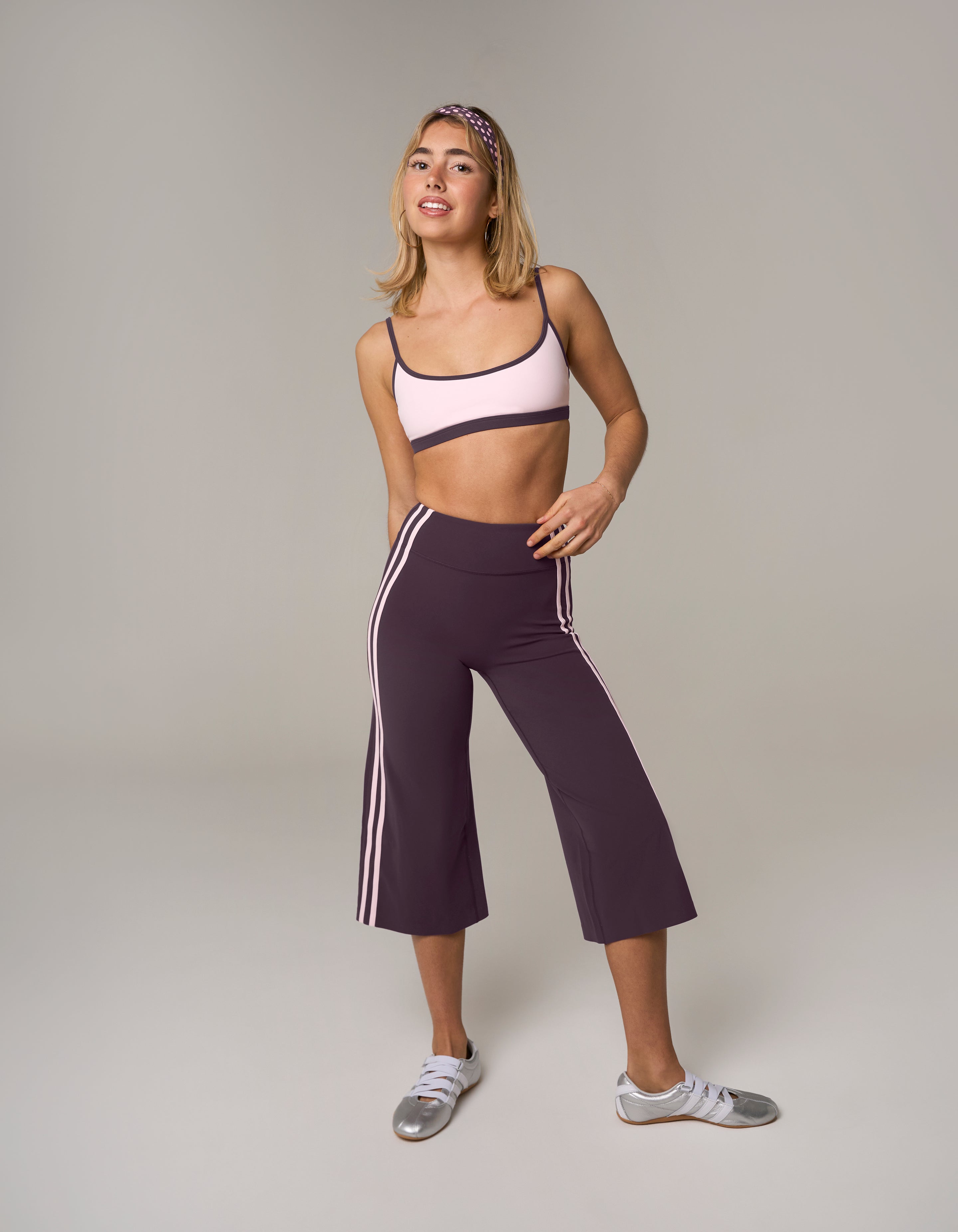 Warm-Up Capri Pants NANDEX™ - Plum