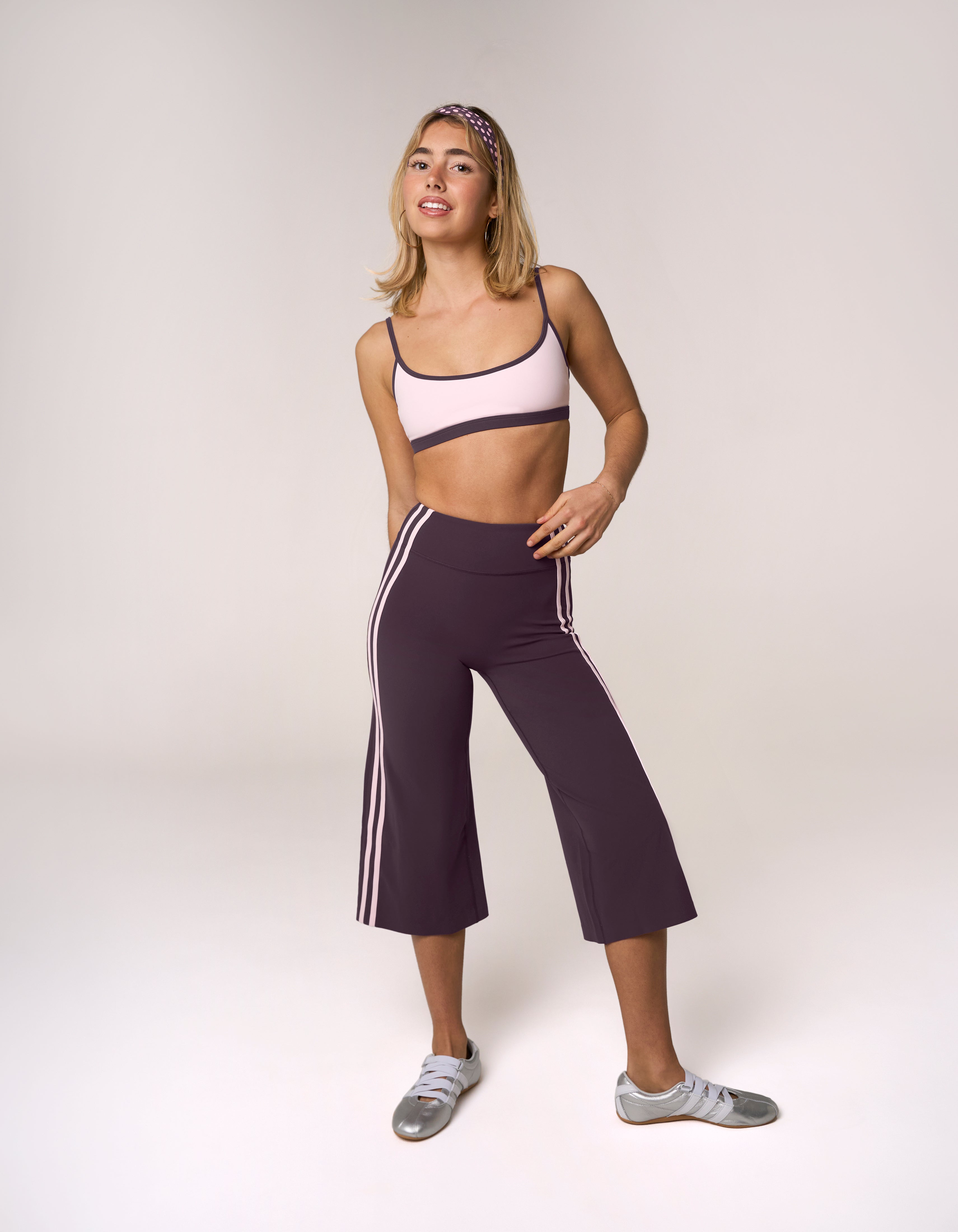 Warm-Up Capri Pants NANDEX™ - Plum