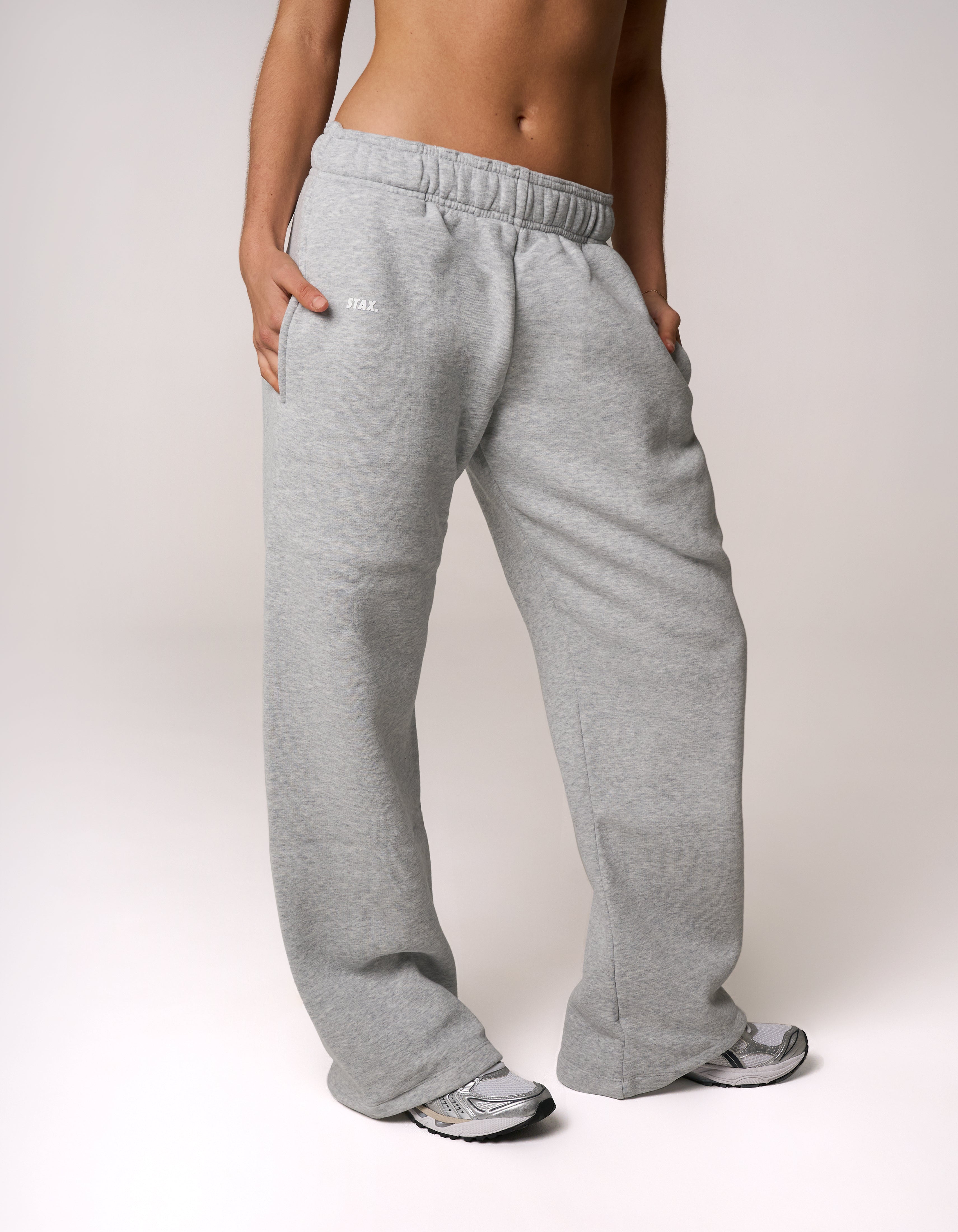 Straight Leg Joggers Solfleece® - Grey Marle