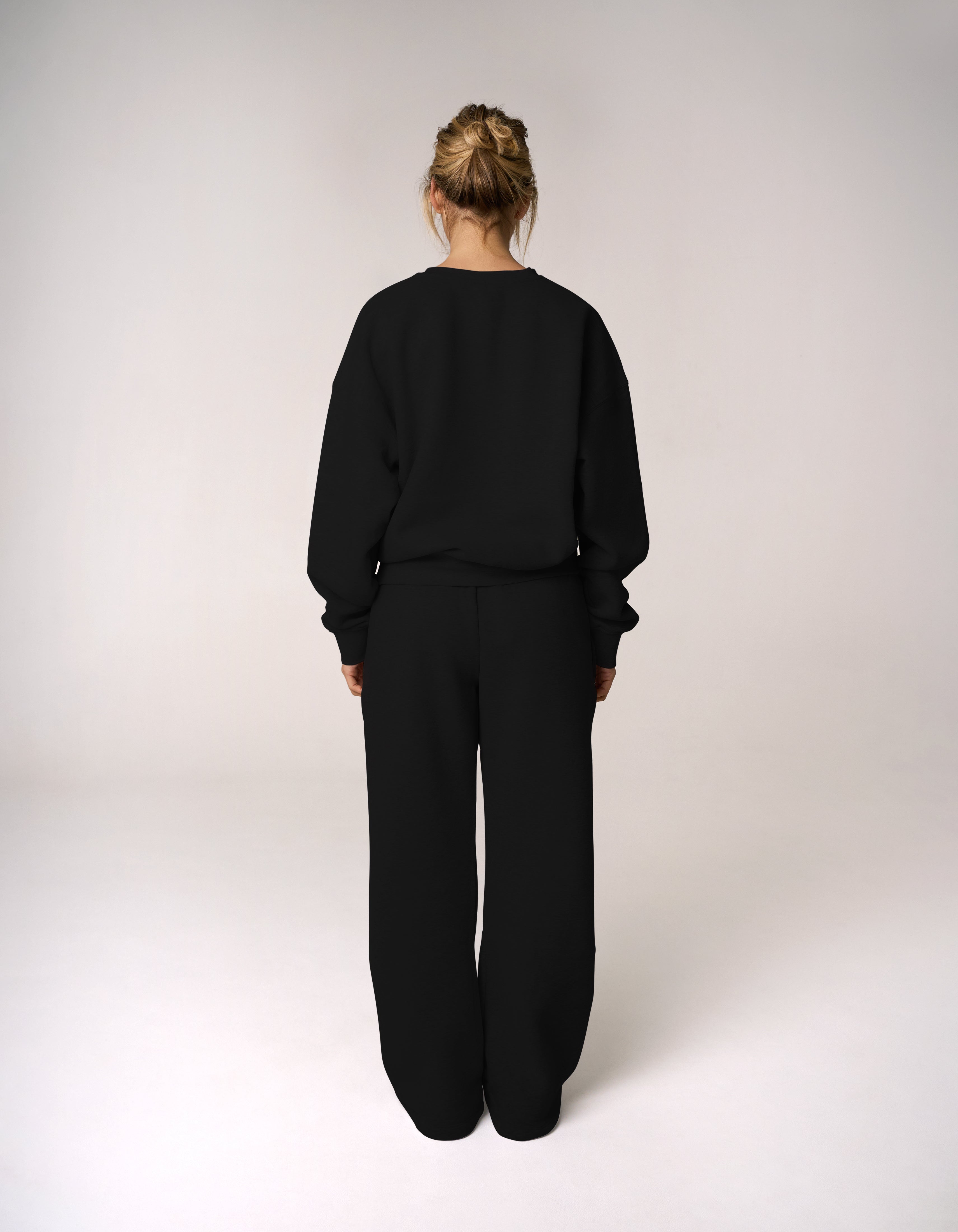 Straight Leg Joggers Solfleece® - Black