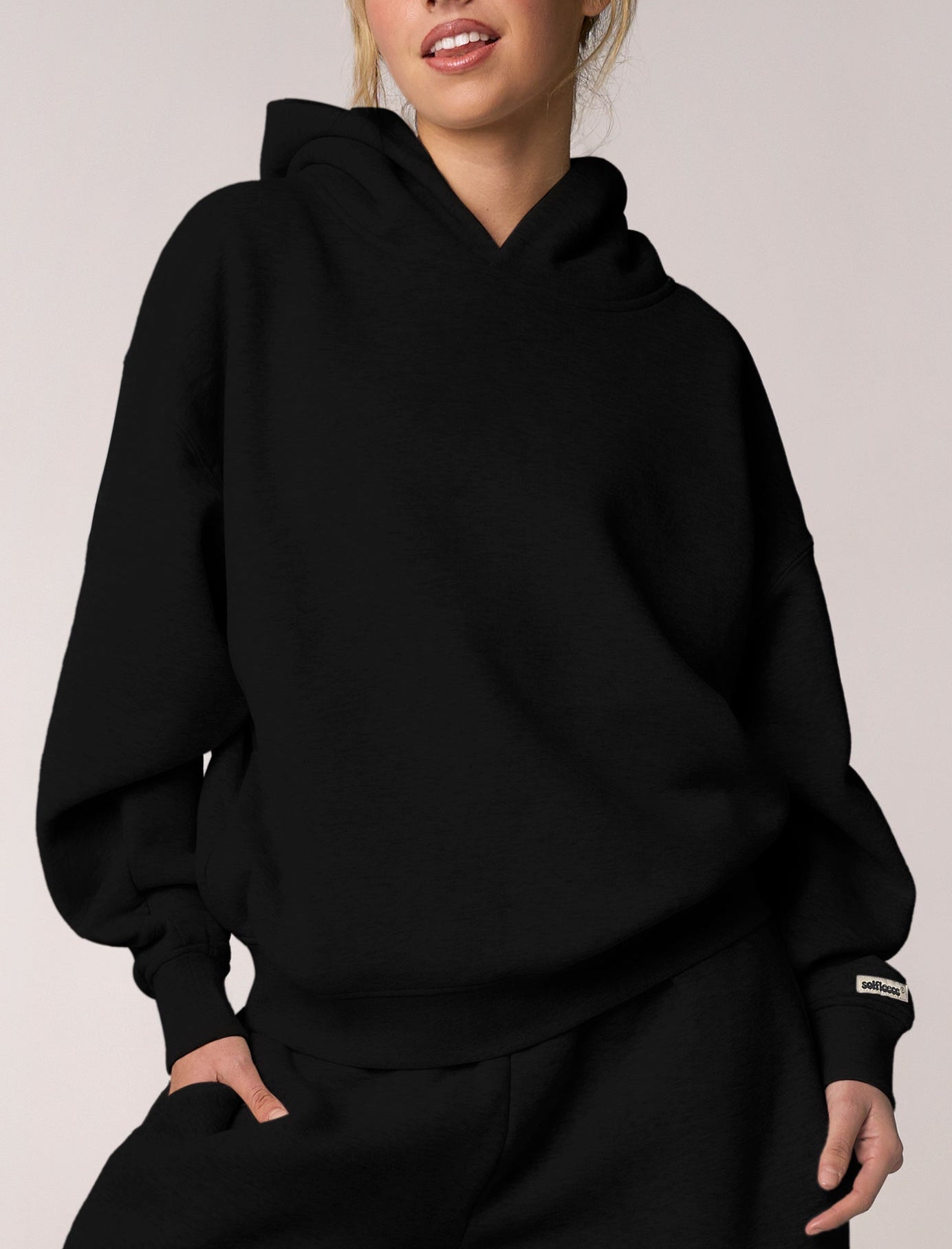 Classic Hoodie Solfleece® - Black