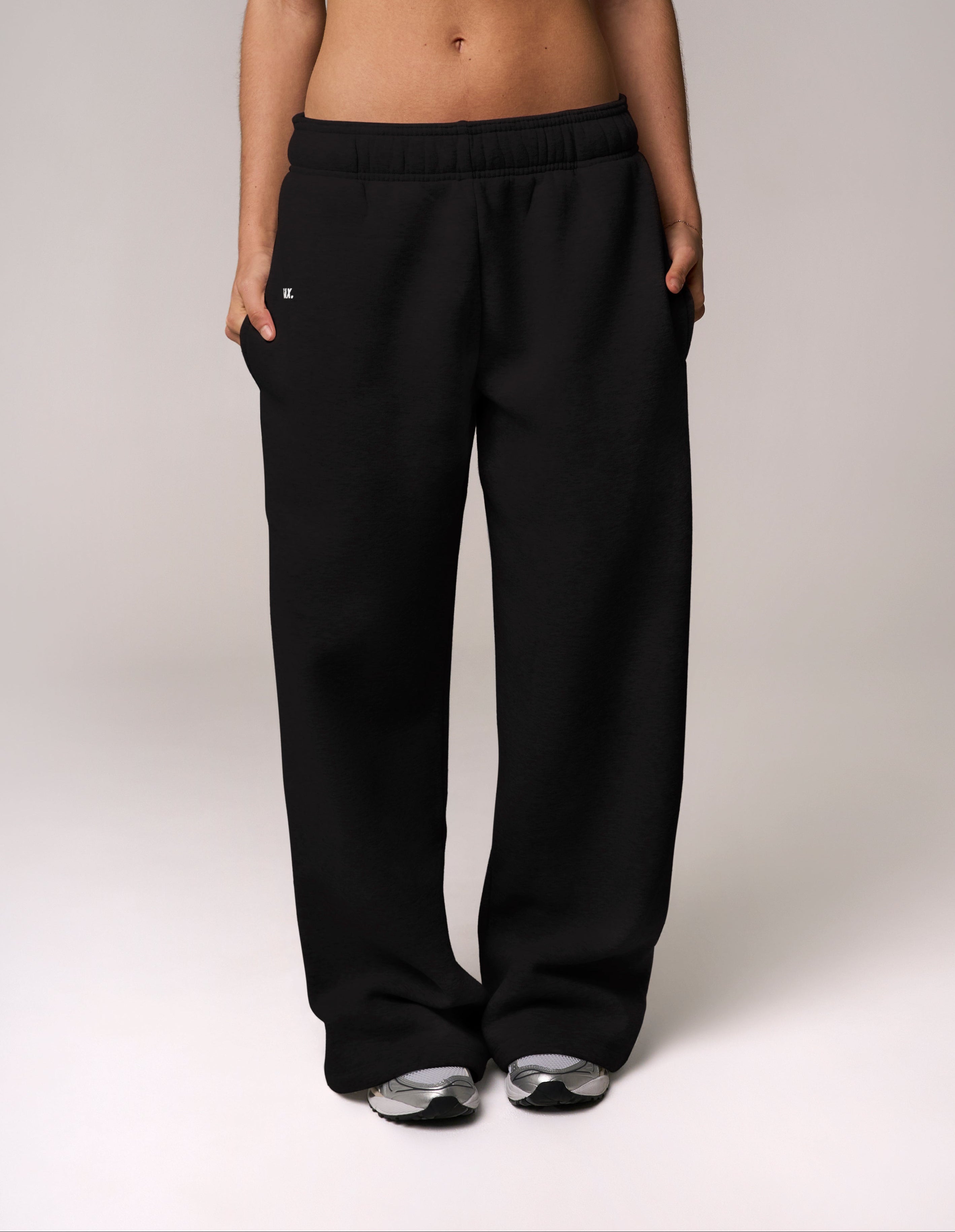 Straight Leg Joggers Solfleece® - Black