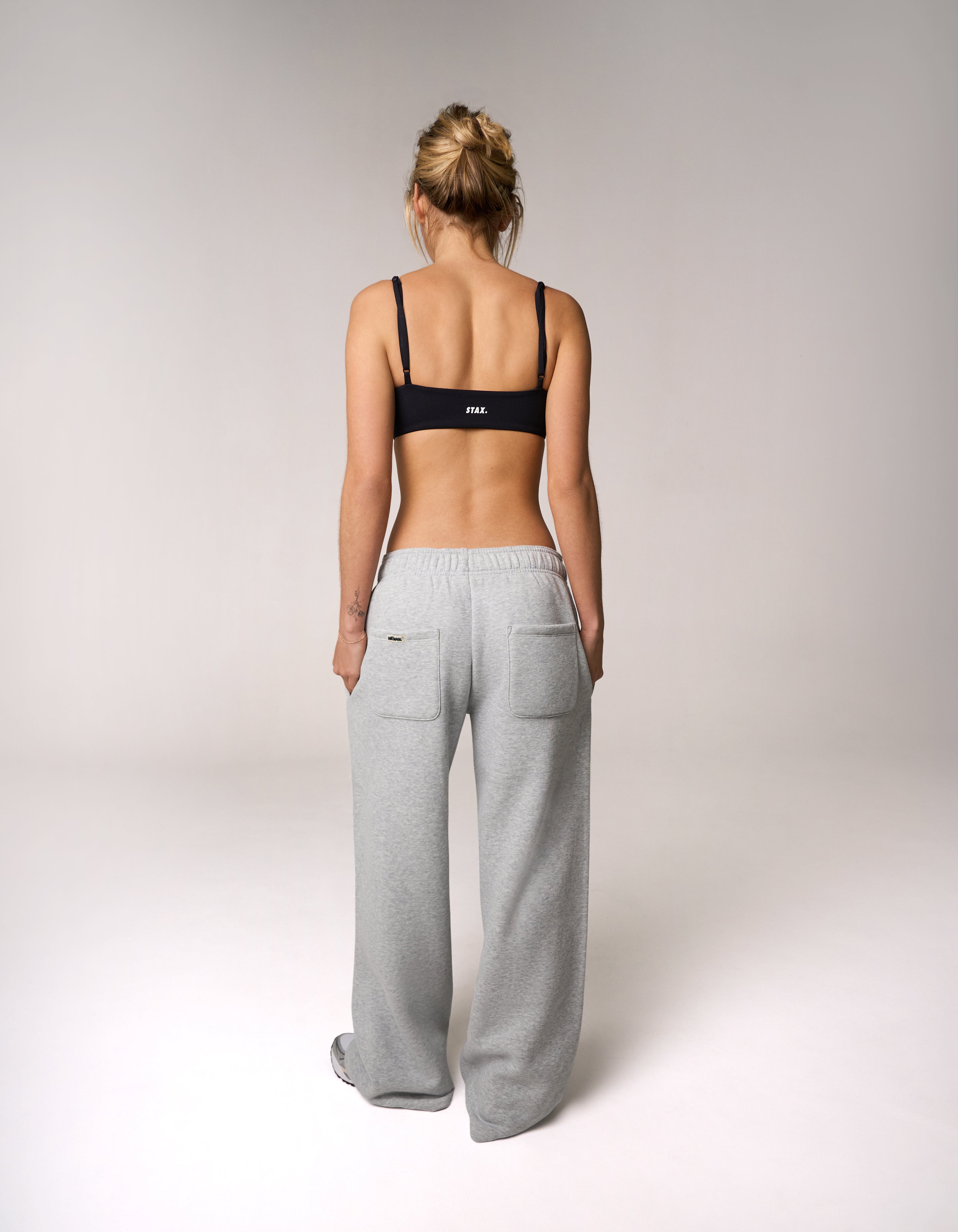 Wide Leg Joggers Solfleece® - Grey Marle