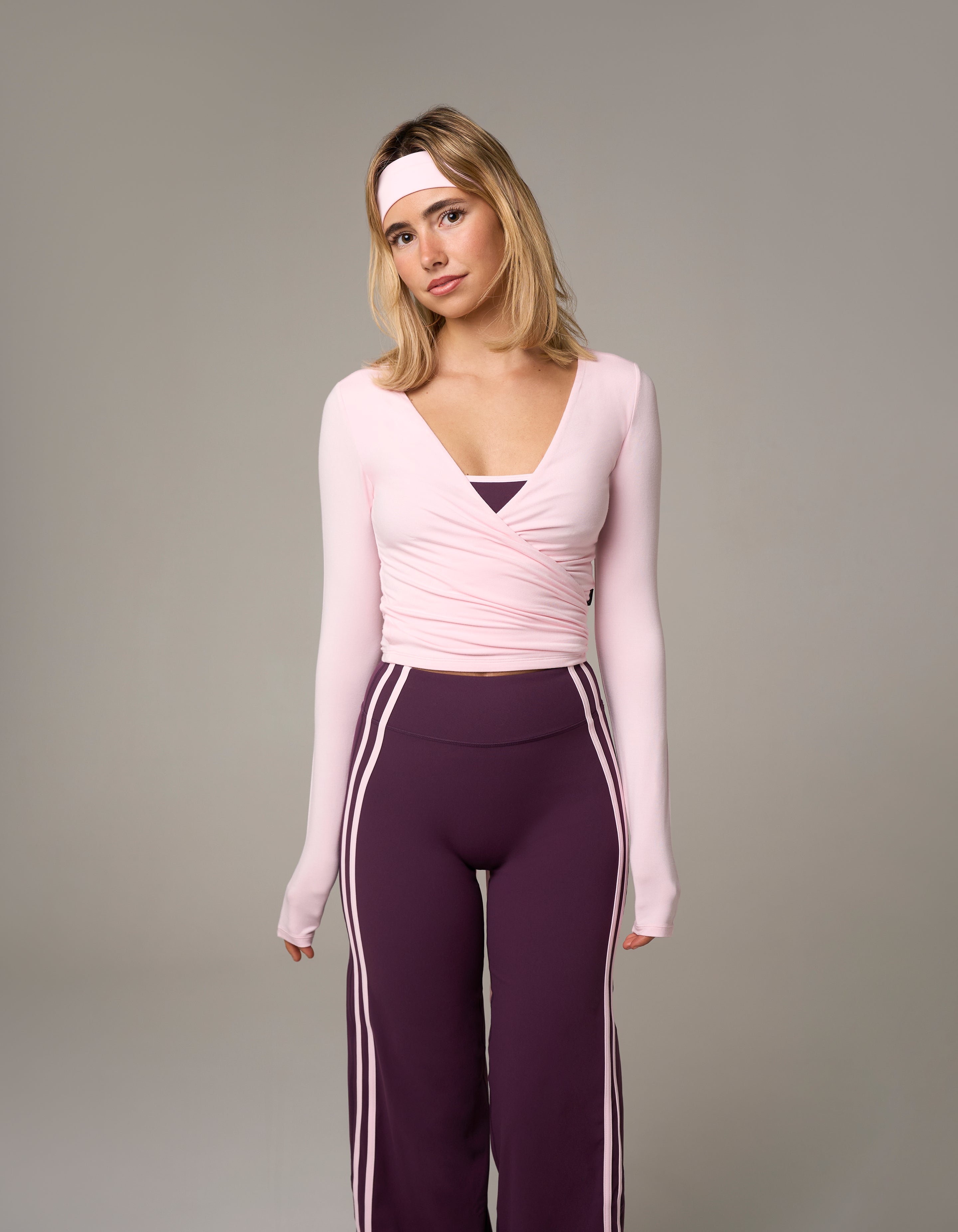 Pointe Wrap Top - Ribbon