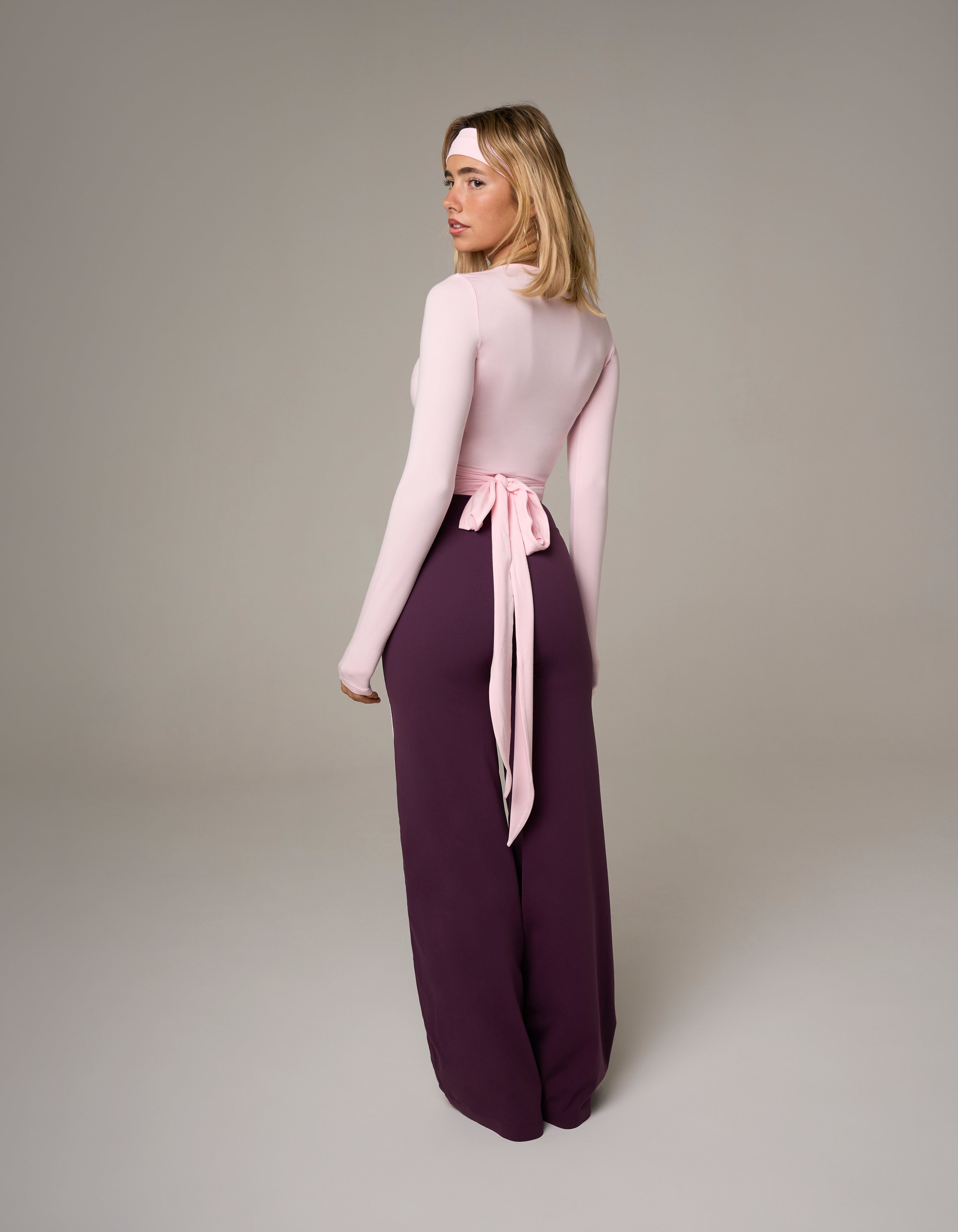 Pointe Wrap Top - Ribbon