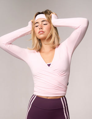 Pointe Wrap Top - Ribbon