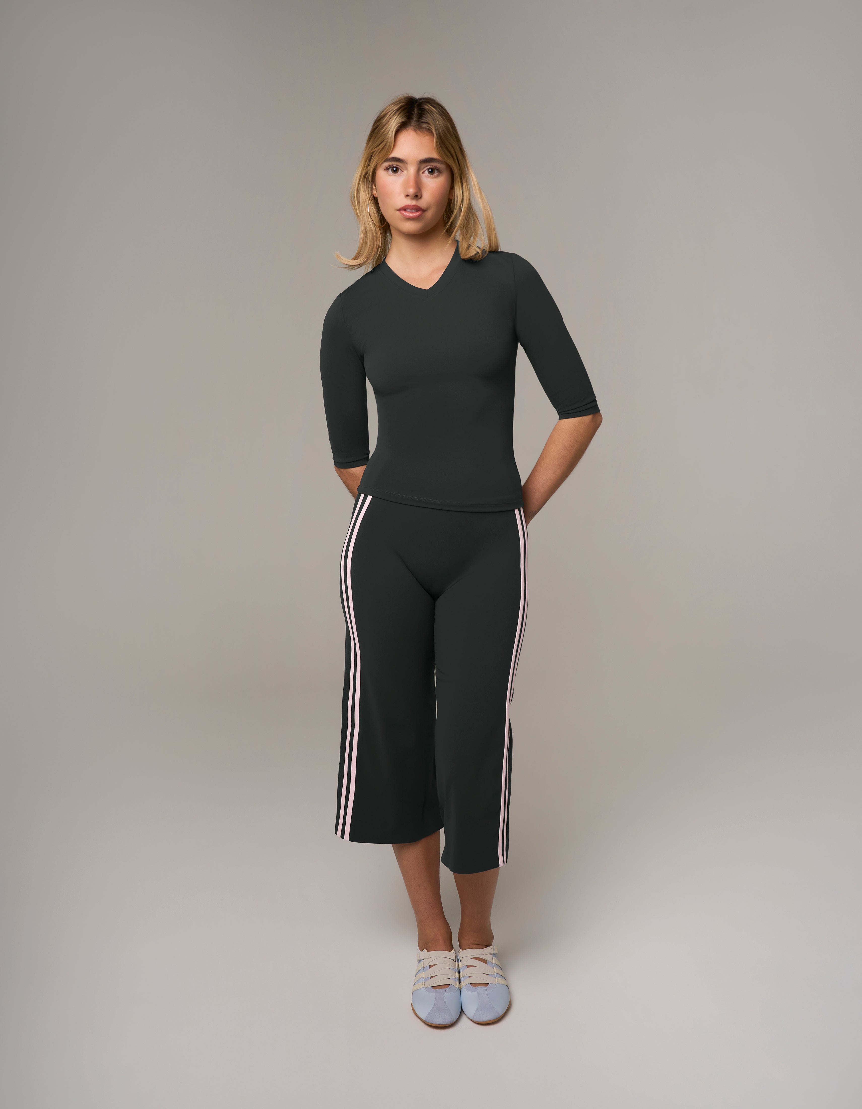 Academy 3/4 Sleeve Top NANDEX™ - Shadow