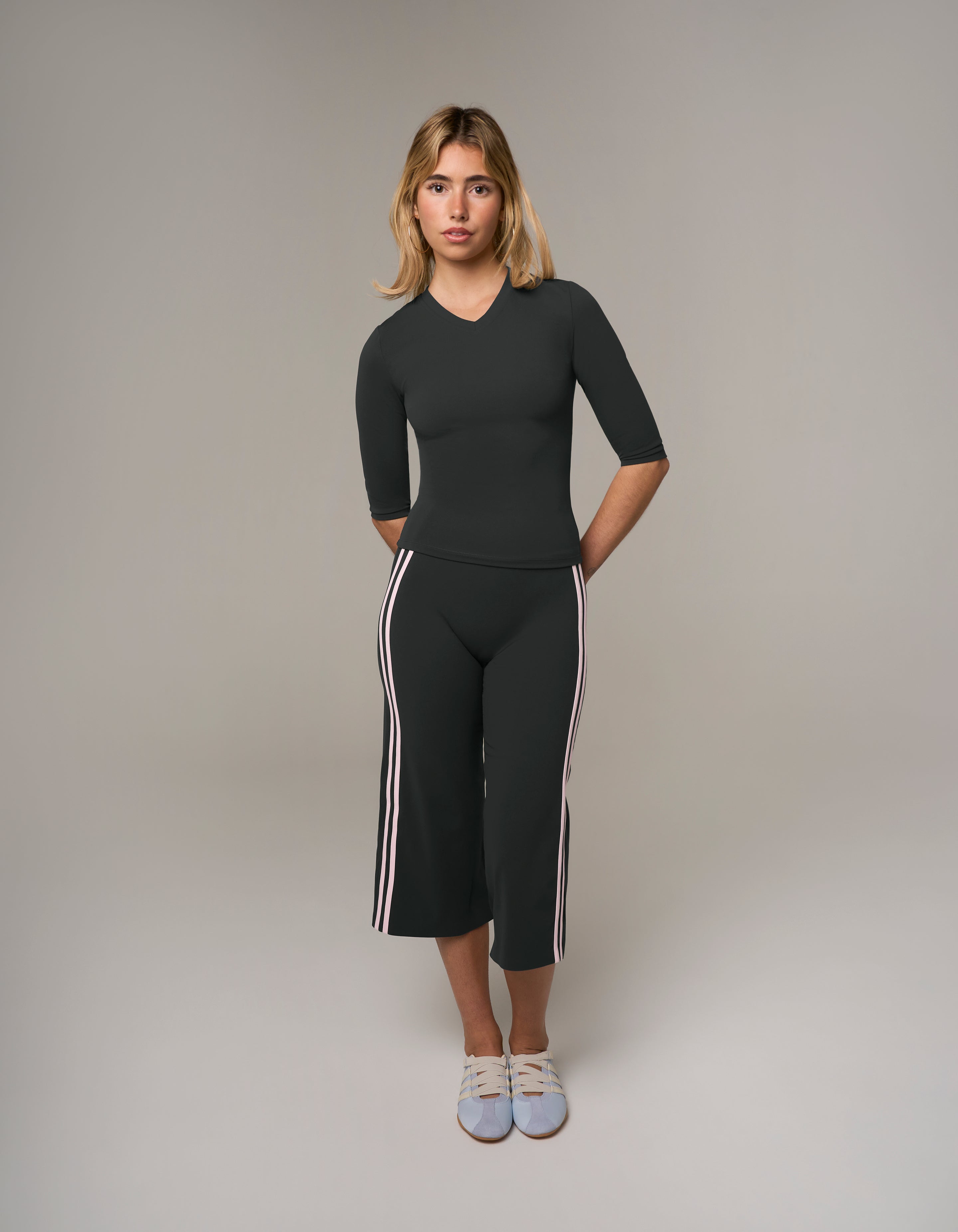 Academy 3/4 Sleeve Top NANDEX™ - Shadow