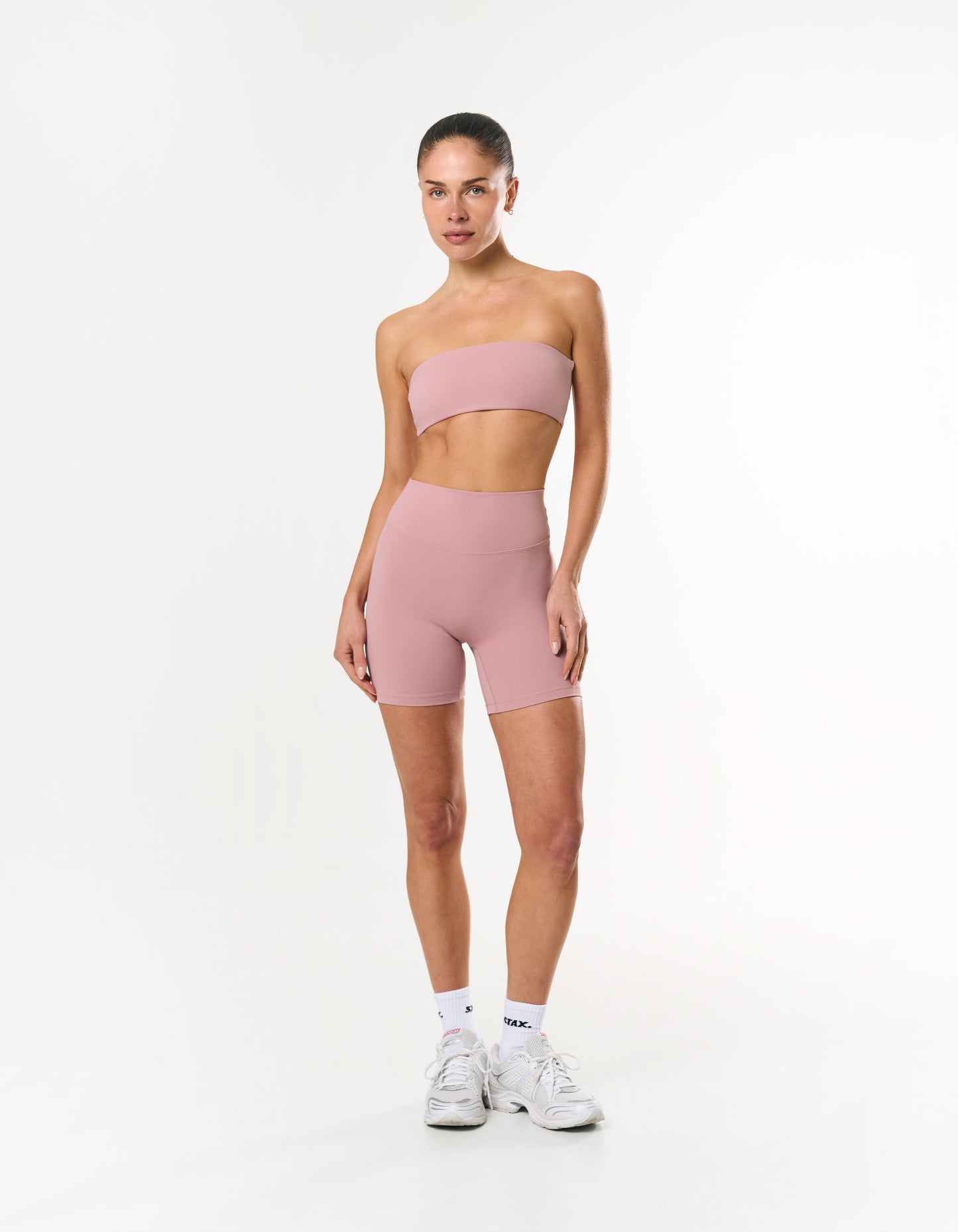Bandeau Crop Airlyte - Dusty Pink