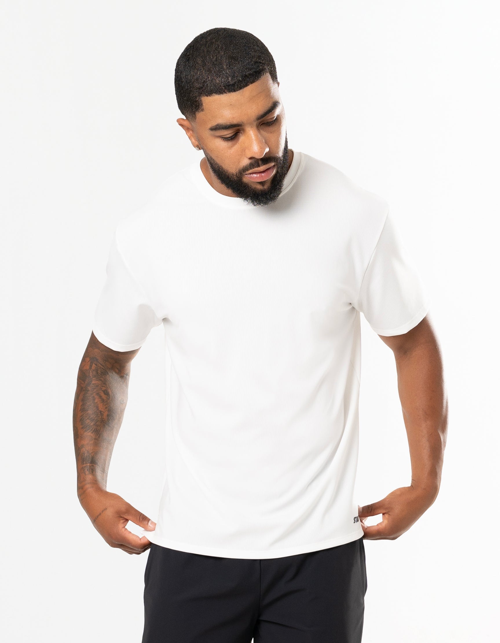 Motion Panel Tee - White