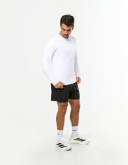 Conqr Waffle Long Sleeve - White