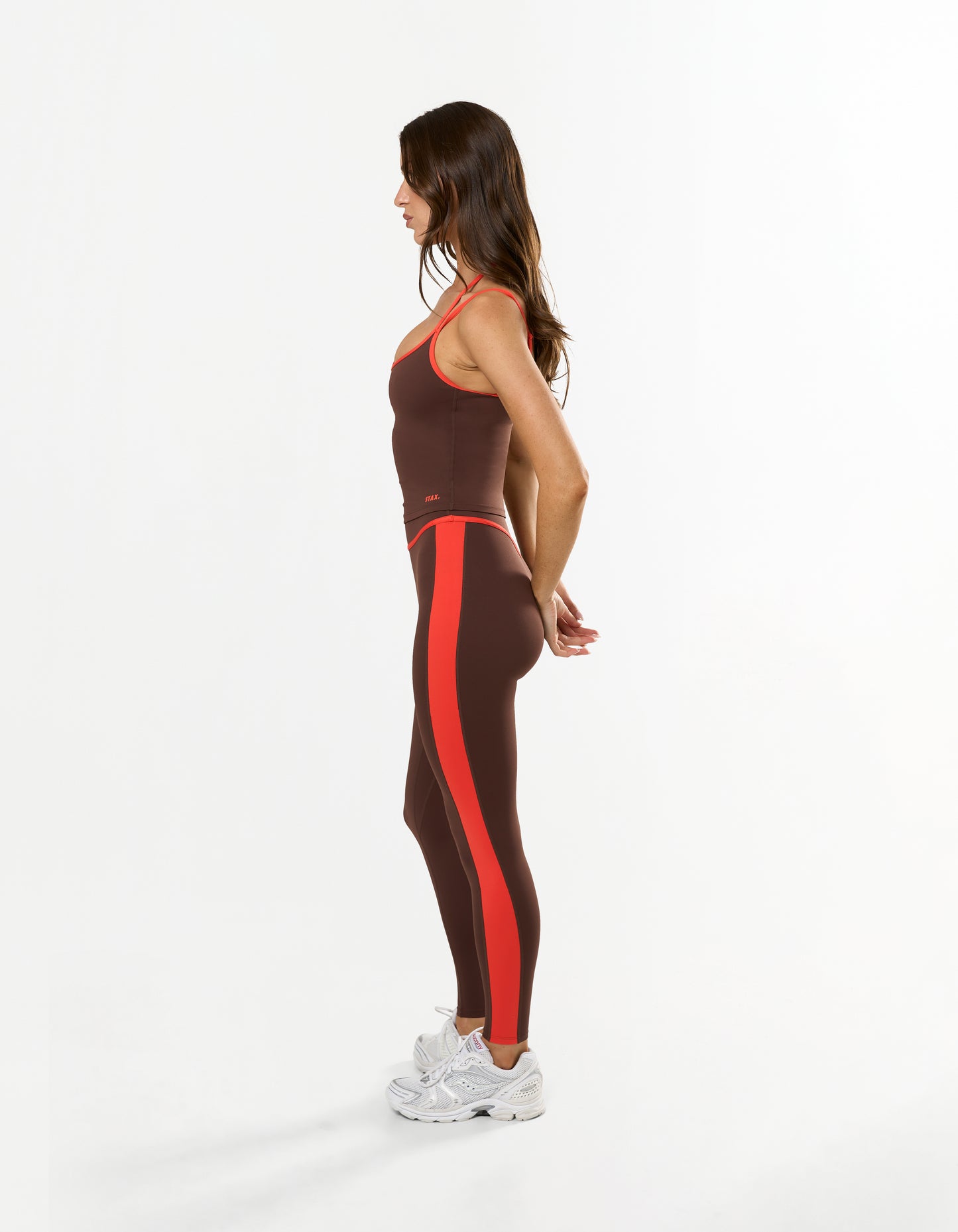 Panel Full Length Tights Airlyte - Cola