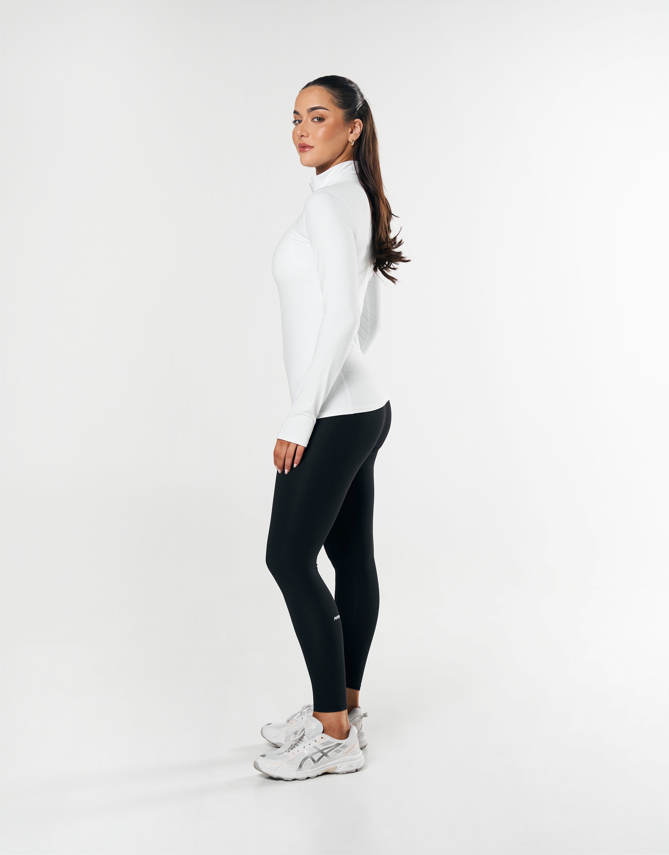 Long Sleeve Body Top NANDEX™ - White