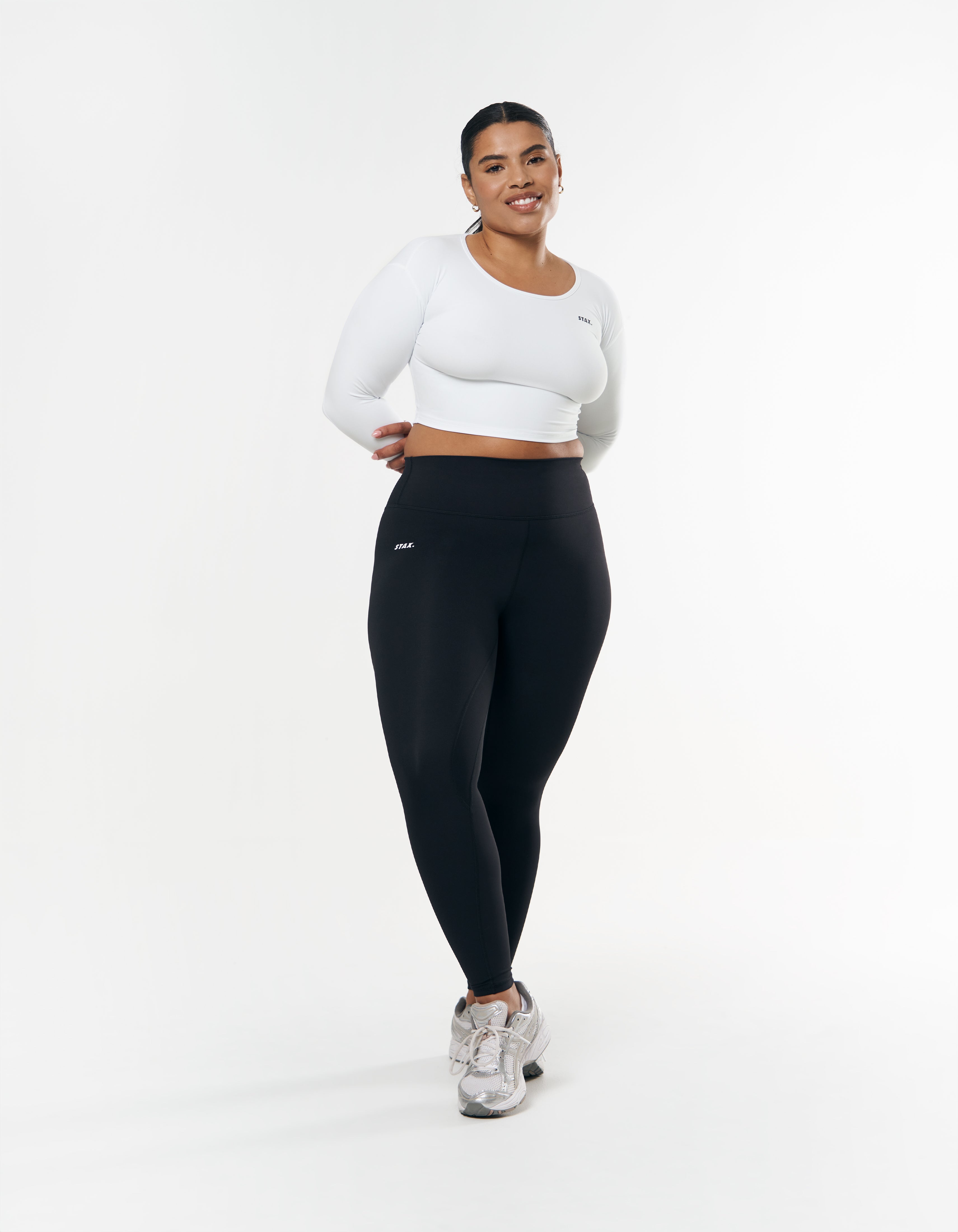 Scoop Long Sleeve NANDEX™ - White