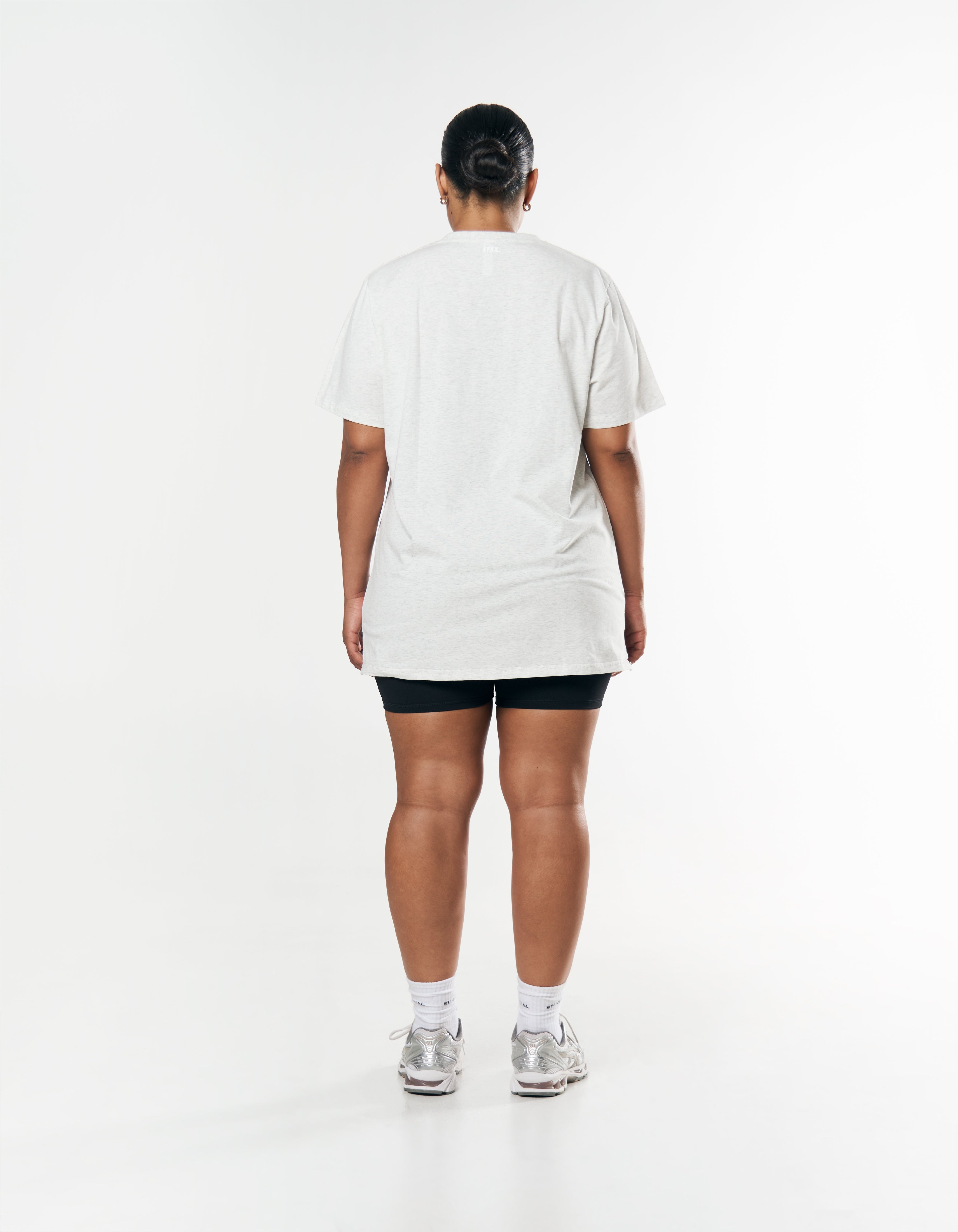 Oversize Tee - Grey Marle