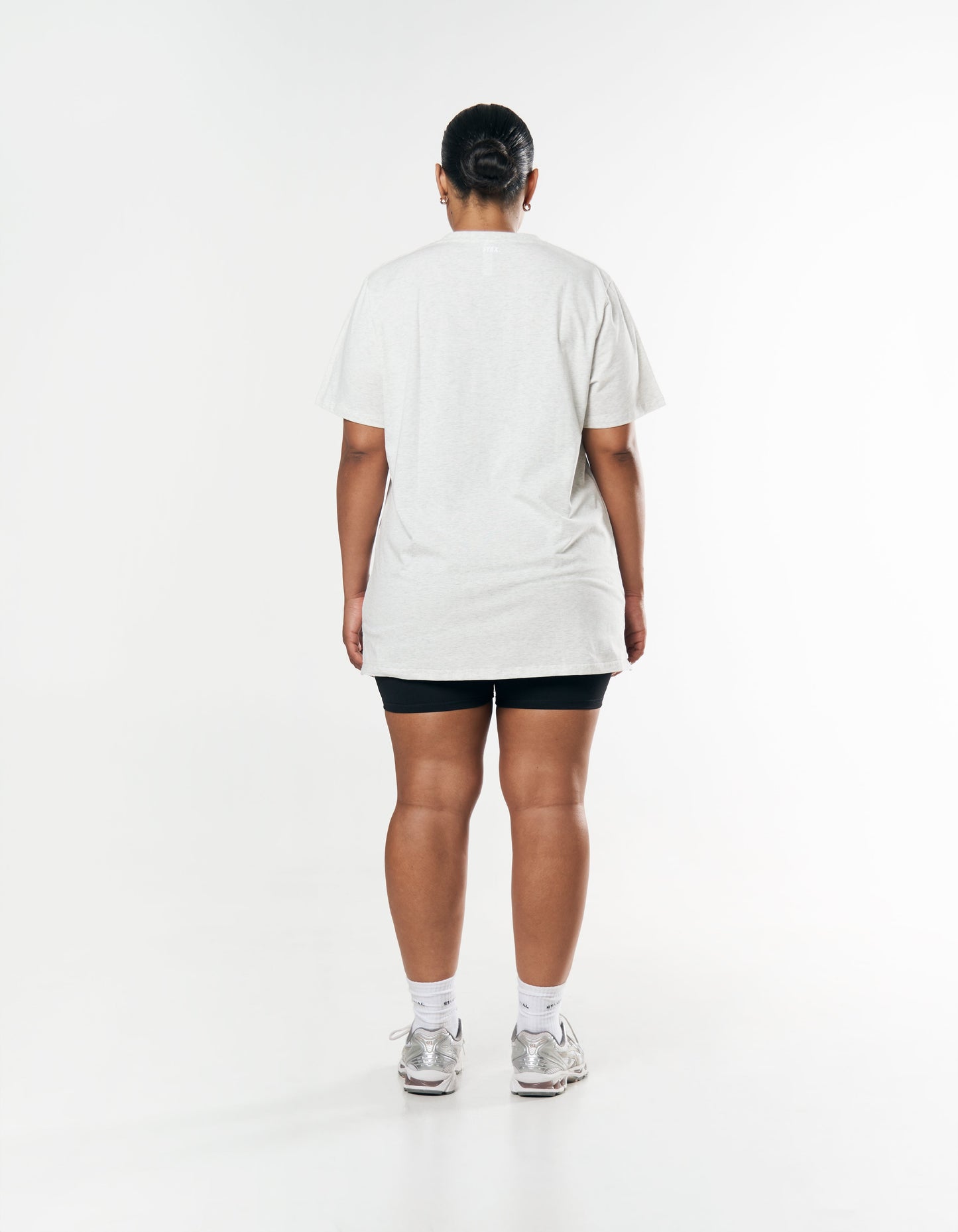 Oversize Tee - Grey Marle