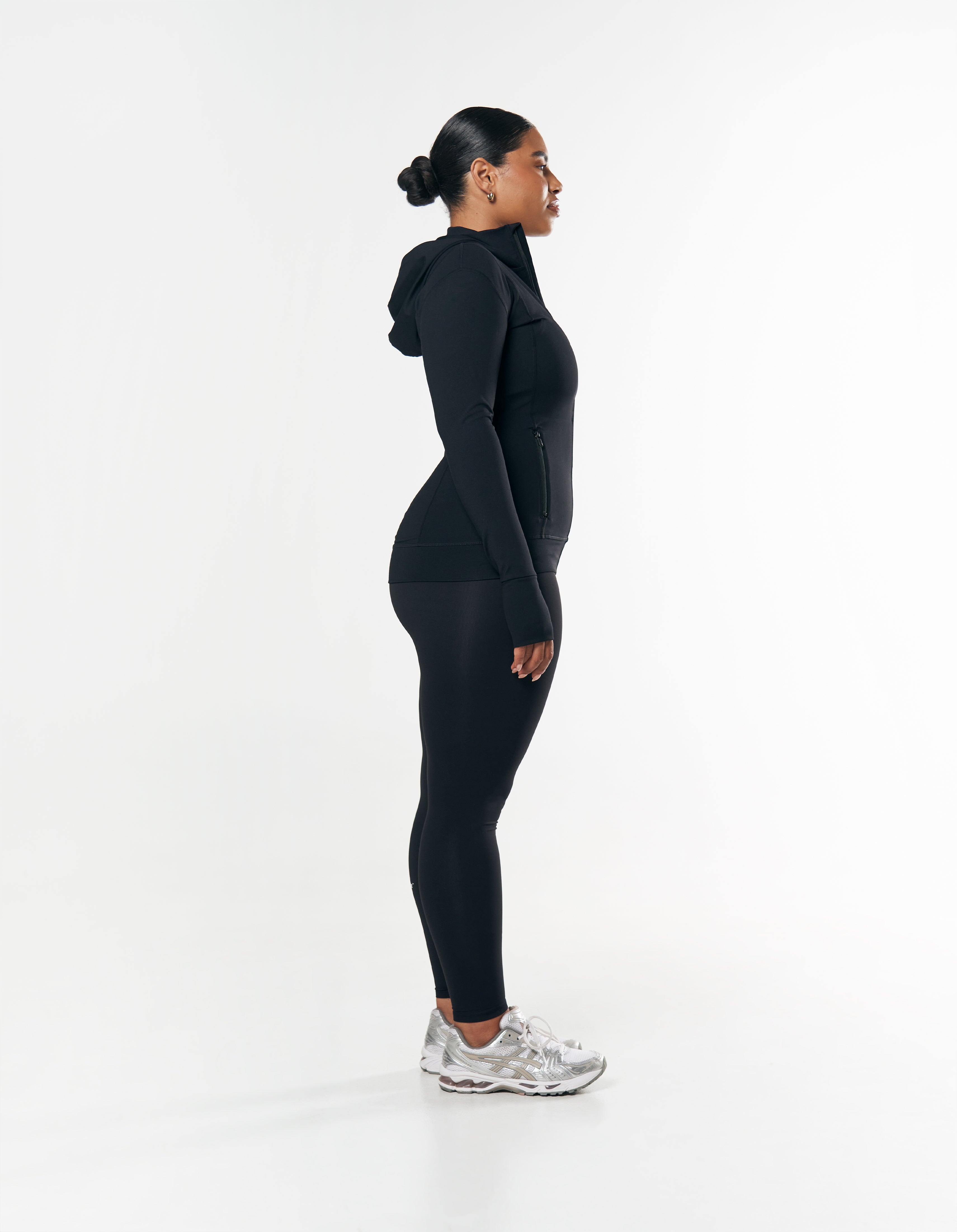 Zip Jacket Hoodie NANDEX™ - Black