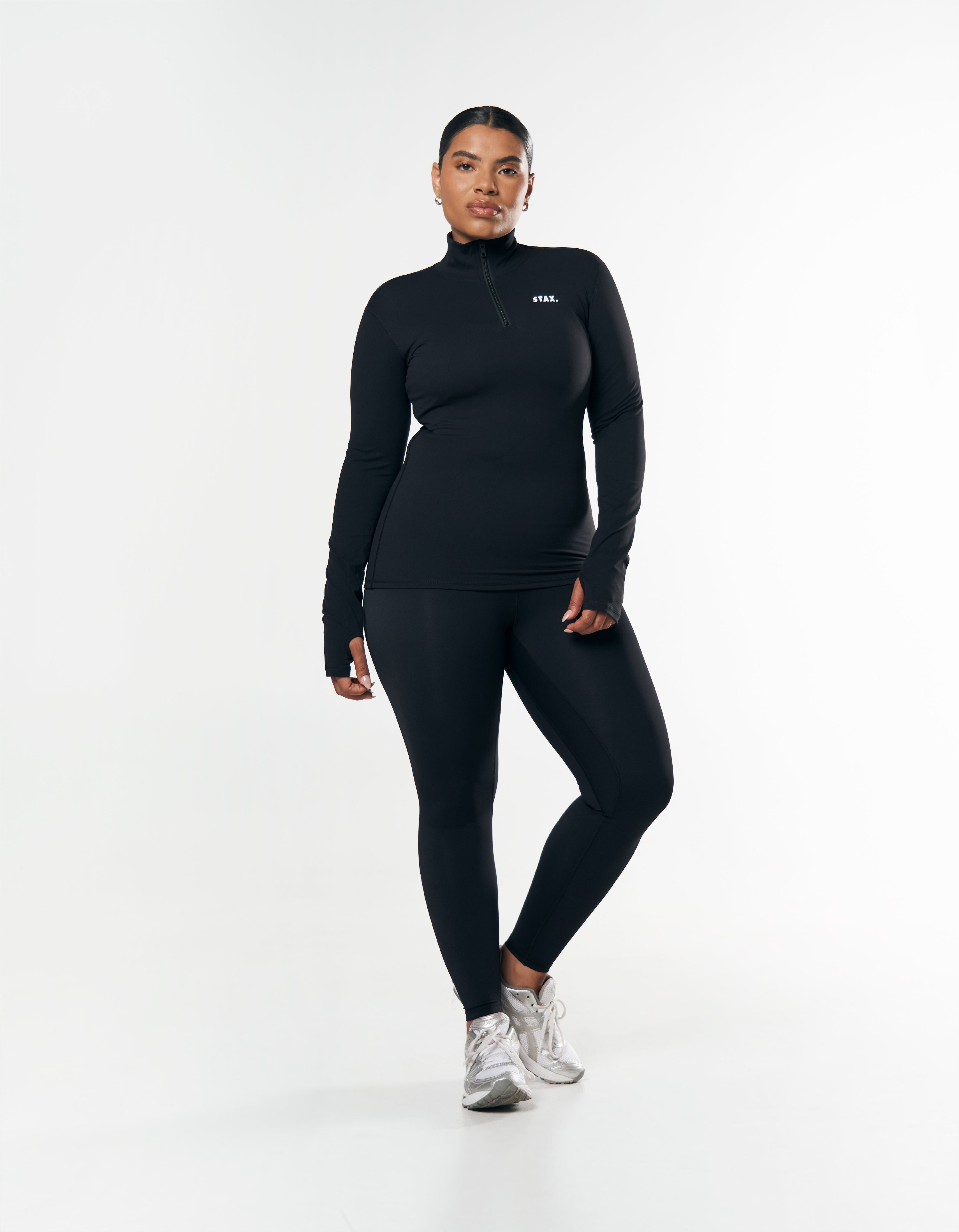 Long Sleeve Body Top NANDEX™ - Black