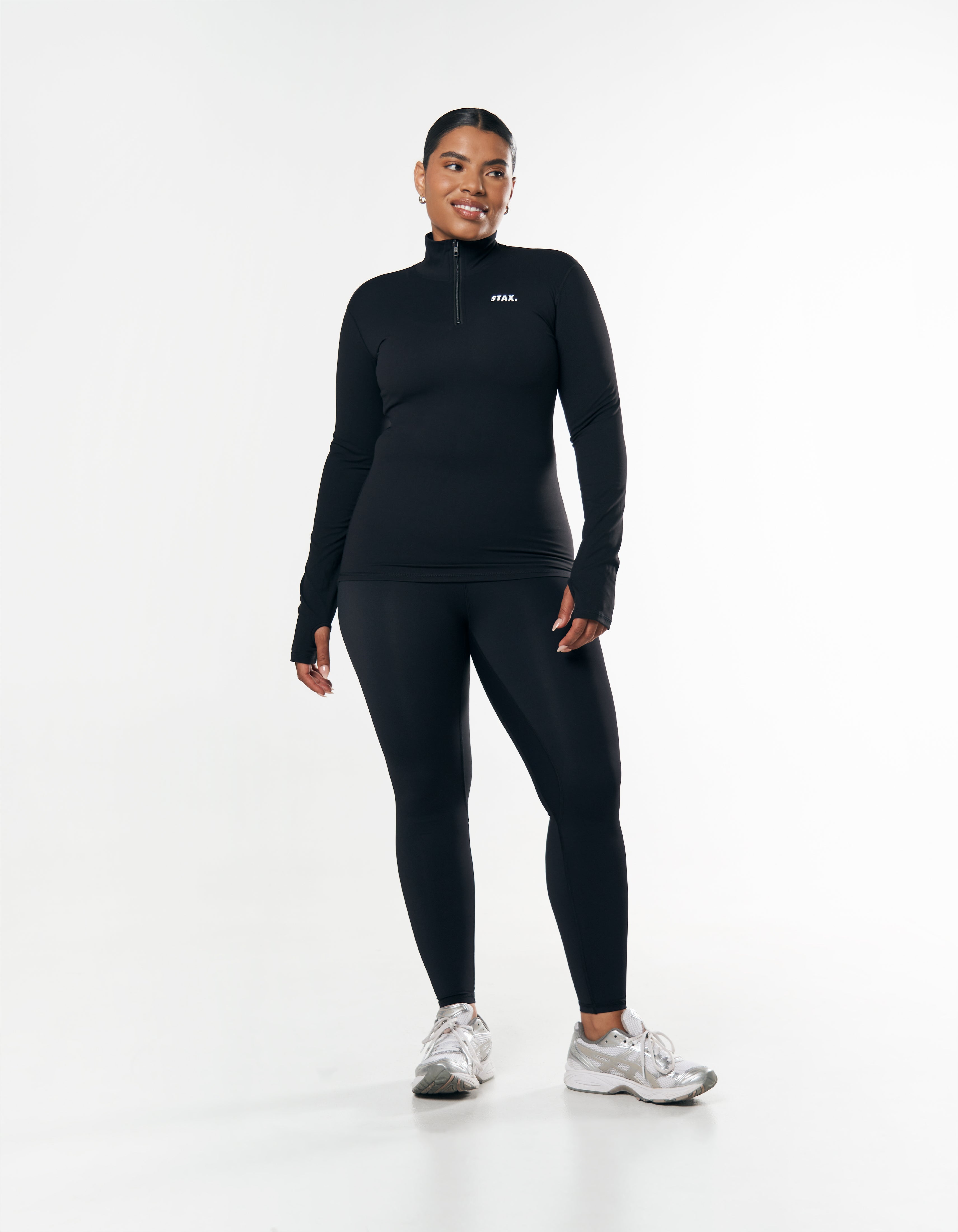 Long Sleeve Body Top NANDEX™ - Black