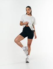 Oversize Tee - Grey Marle