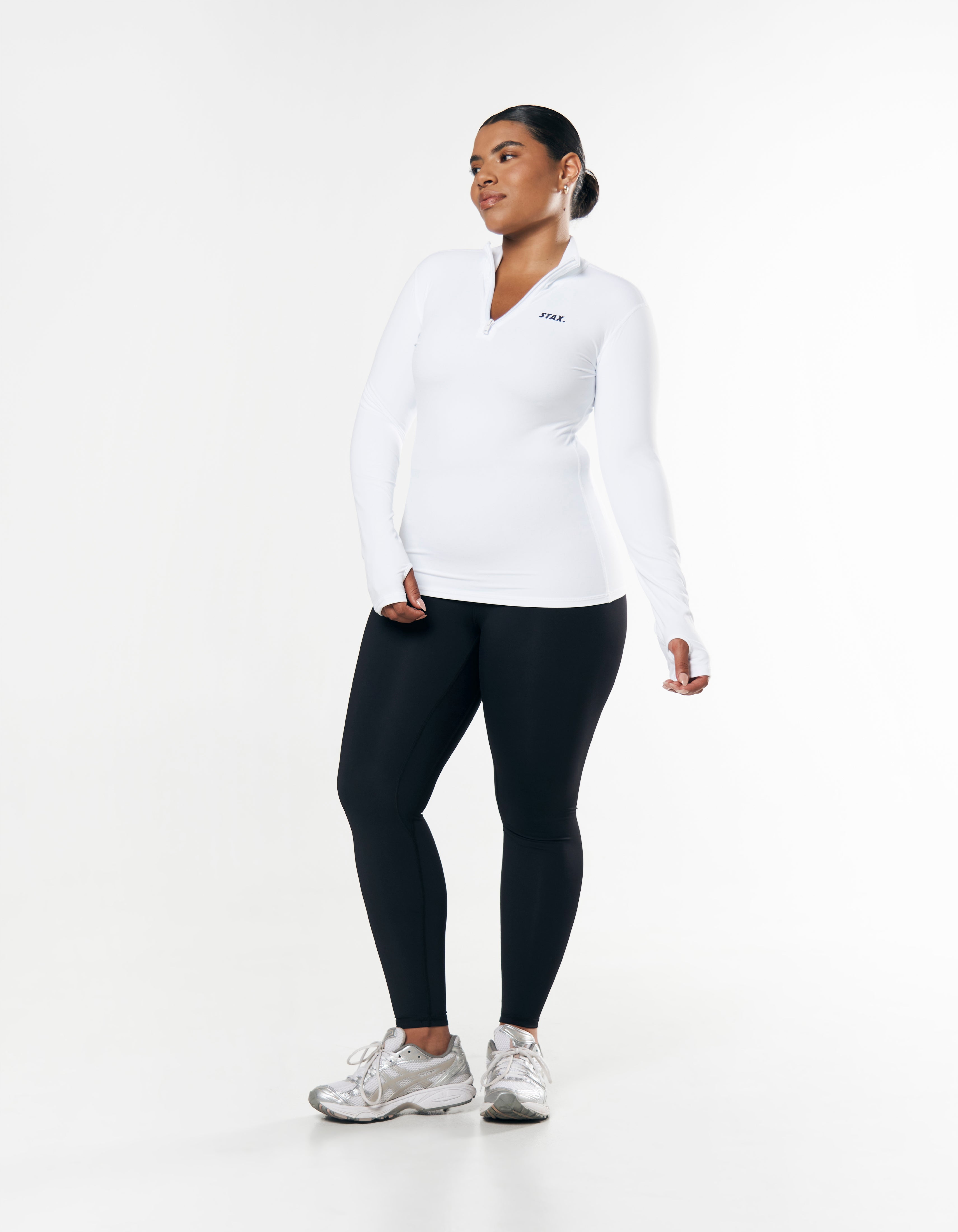 Long Sleeve Body Top NANDEX™ - White