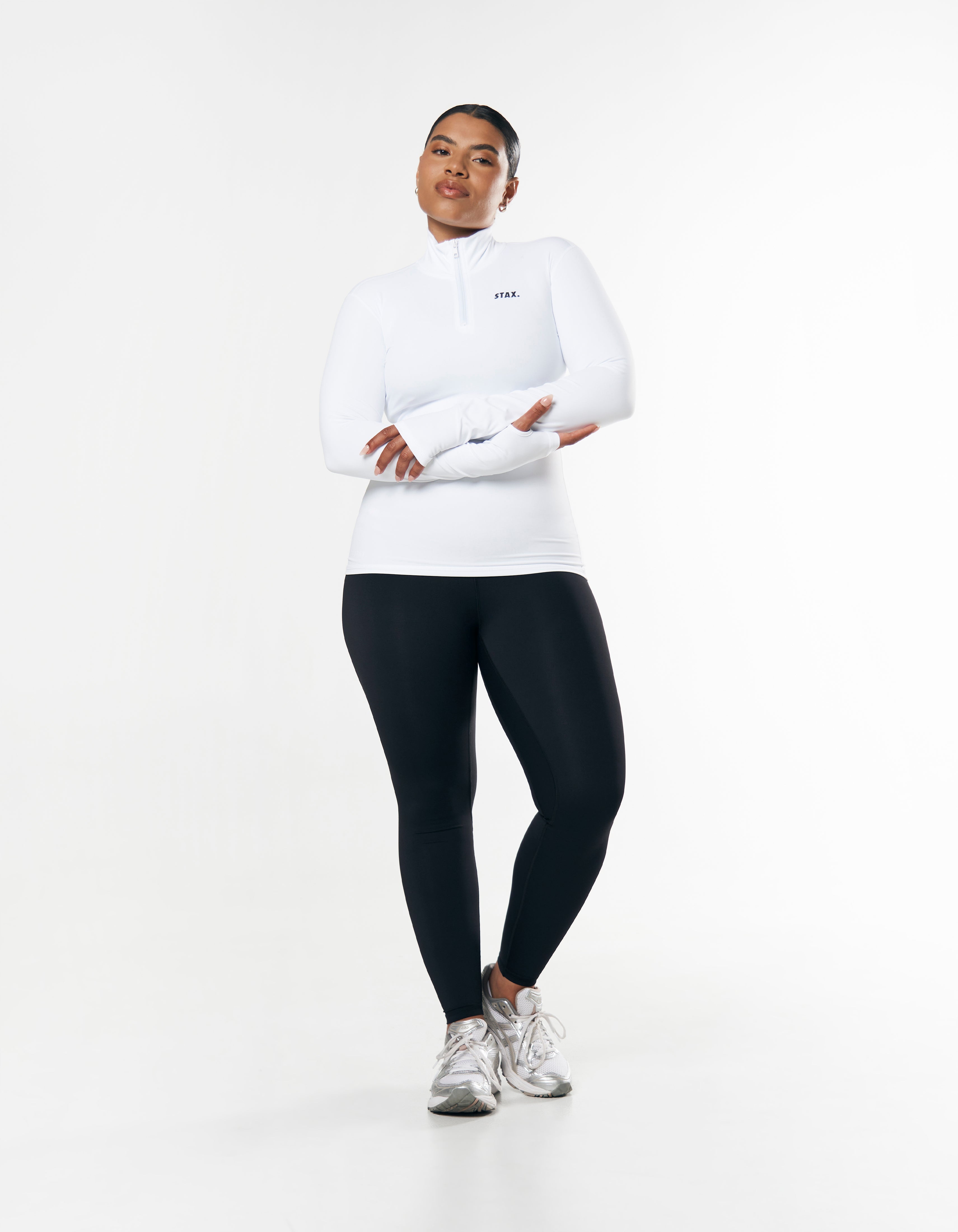 Long Sleeve Body Top NANDEX™ - White