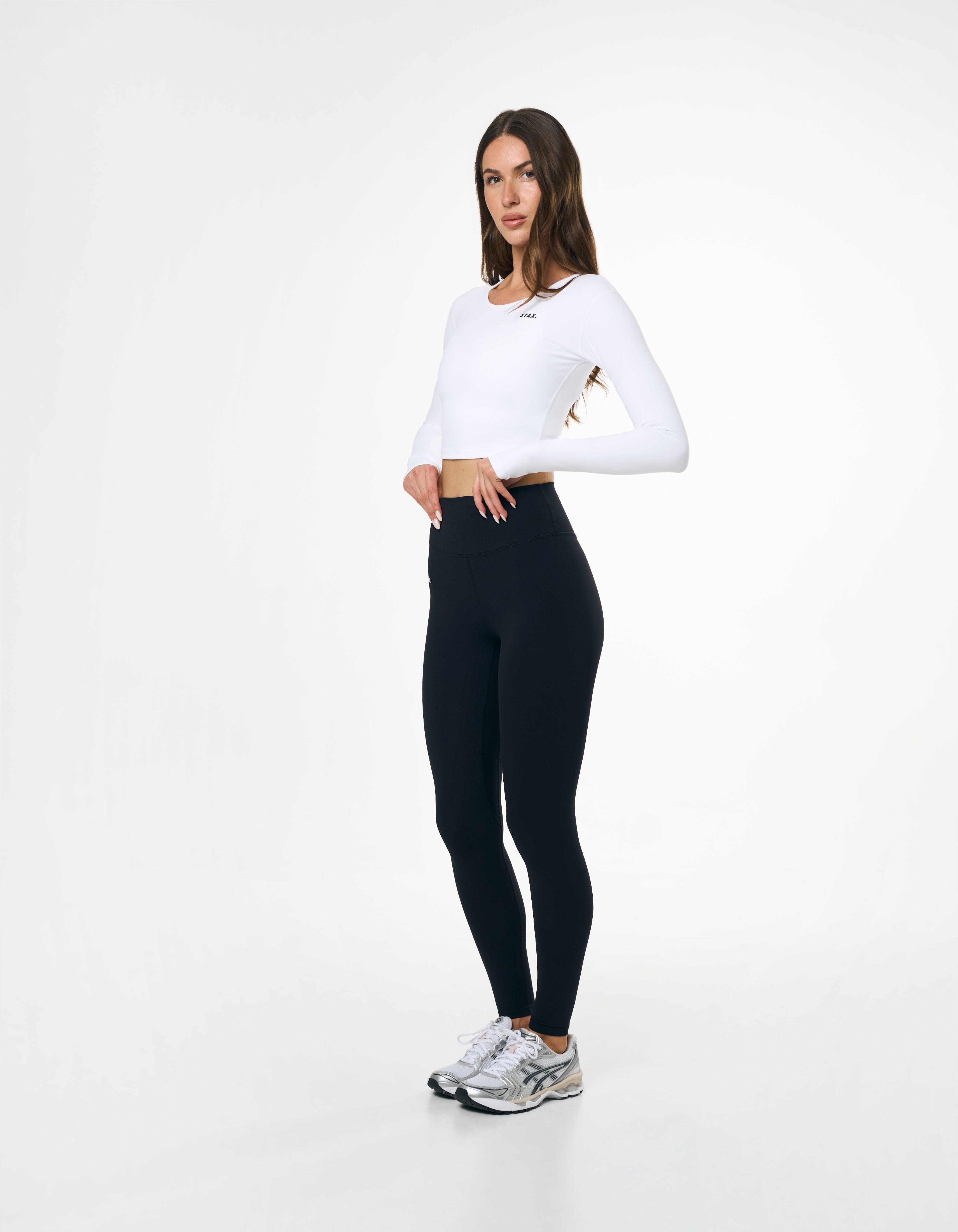 Scoop Long Sleeve NANDEX™ - White