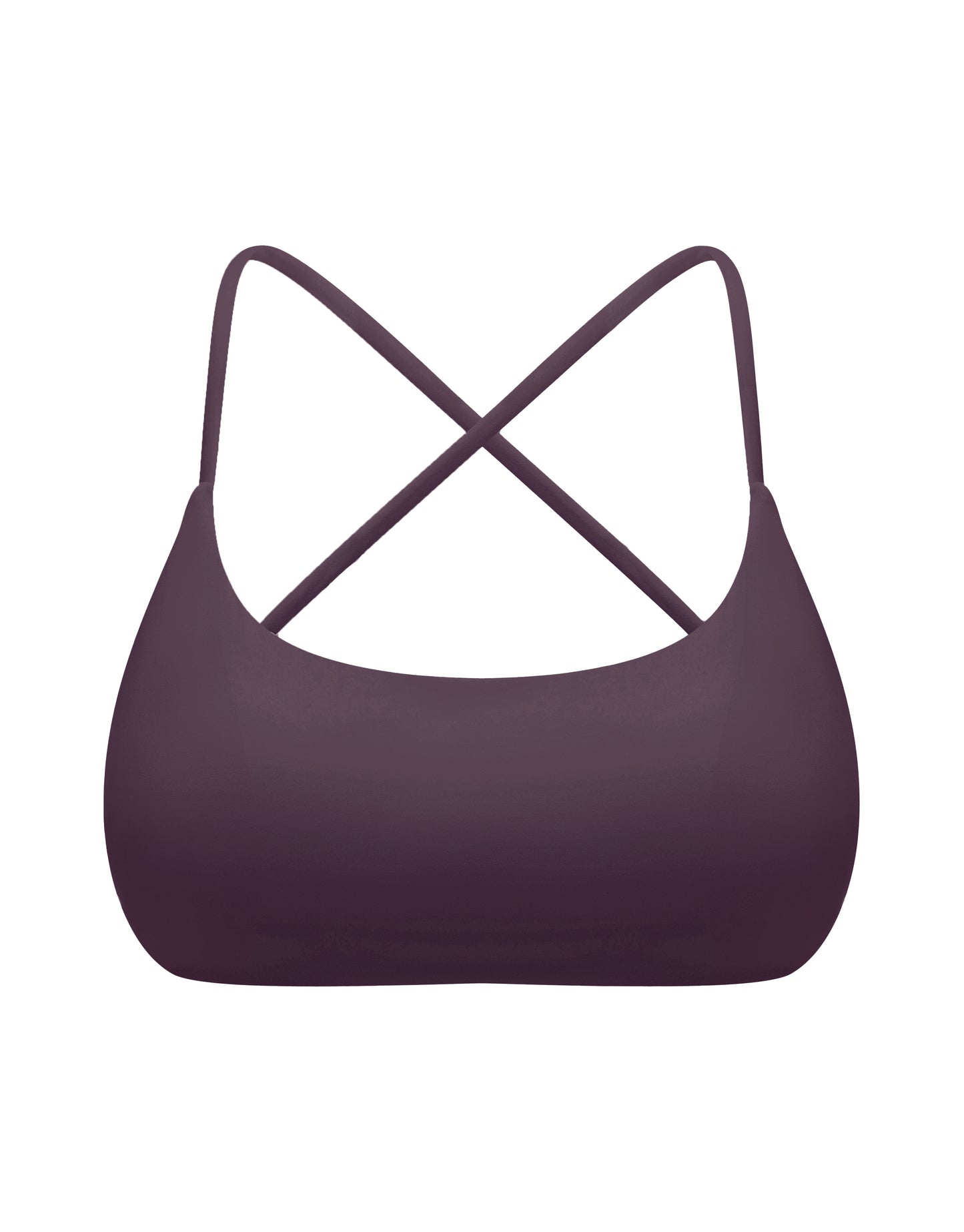 Crossback Crop Airlyte - Plum