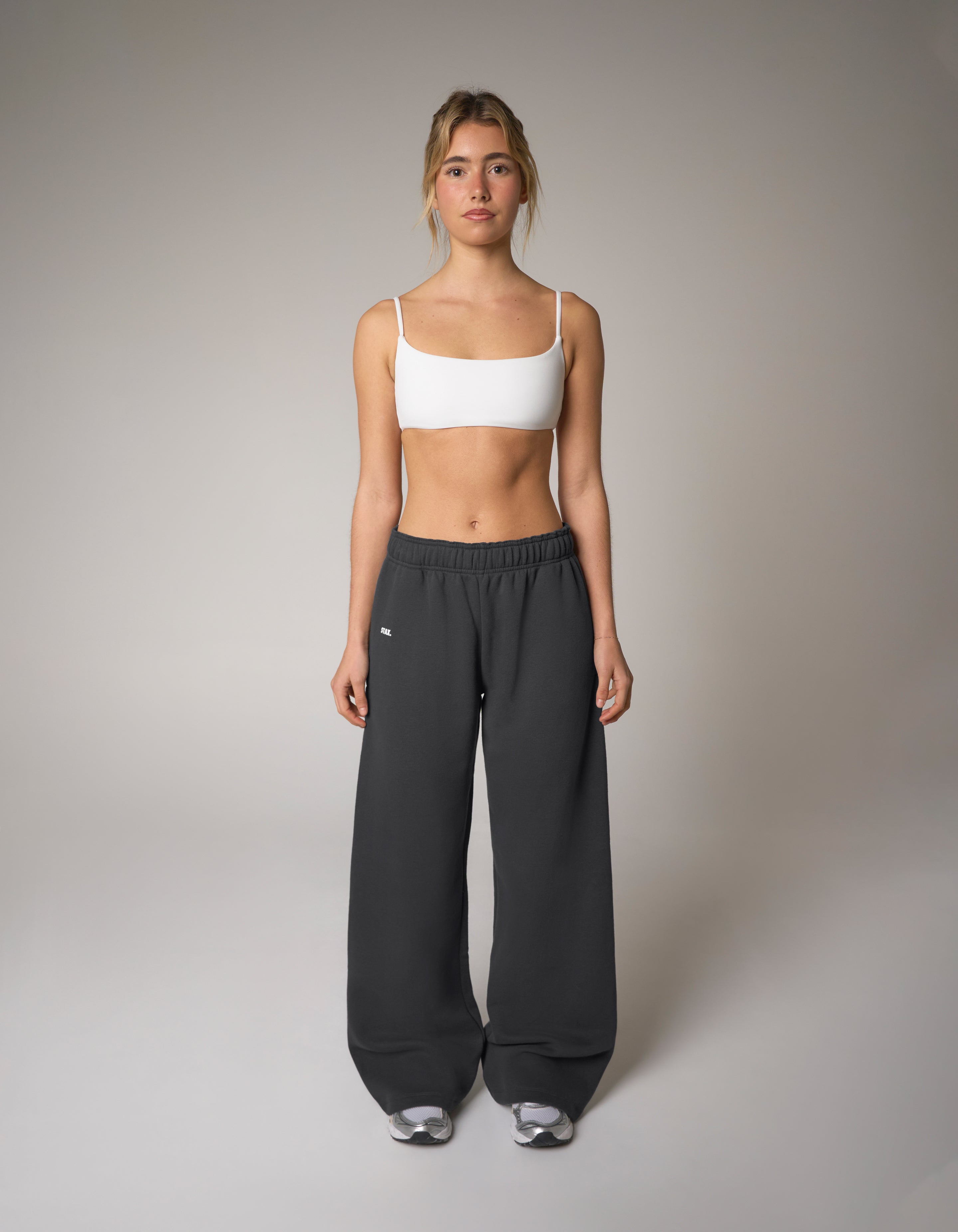 Wide Leg Joggers Solfleece® - Charcoal
