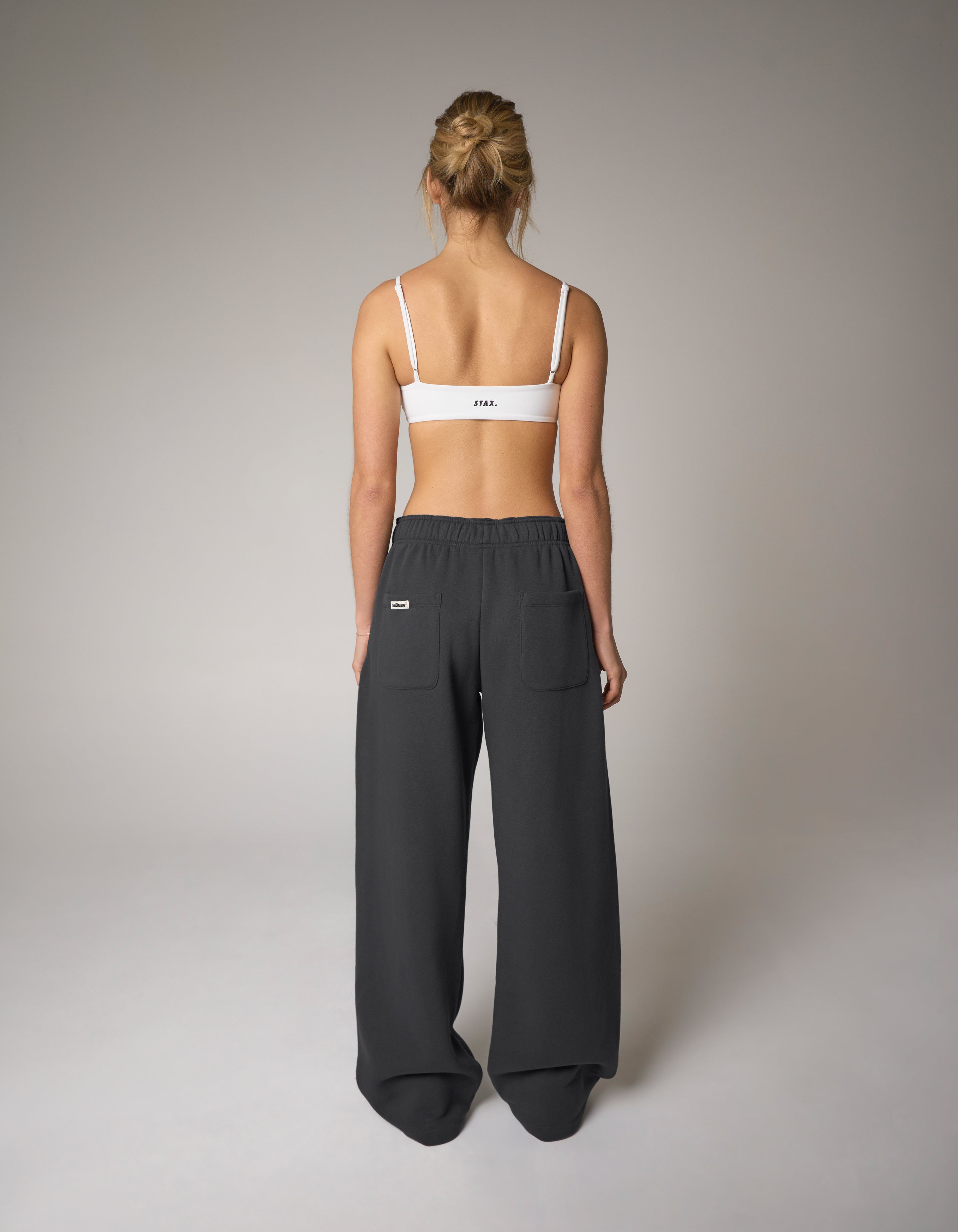 Wide Leg Joggers Solfleece® - Charcoal