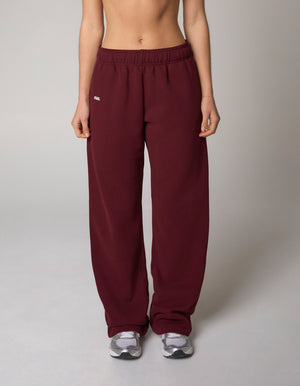 Straight Leg Joggers Solfleece® - Burgundy