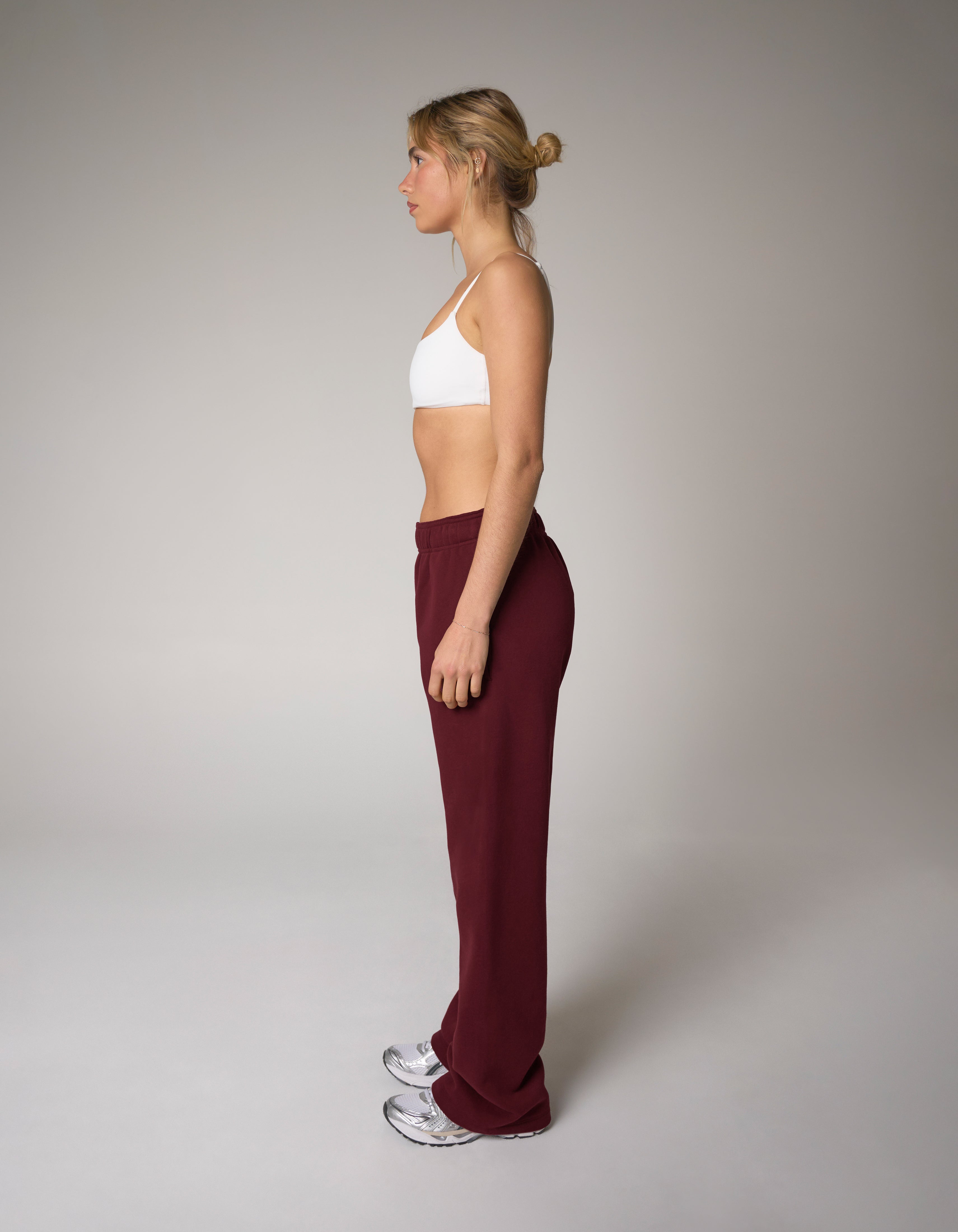 Straight Leg Joggers Solfleece® - Burgundy